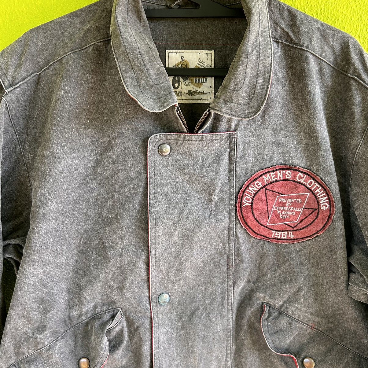 Vintage Vintage Express Rally Jacket Size US L / EU 52-54 / 3 - 3 Thumbnail