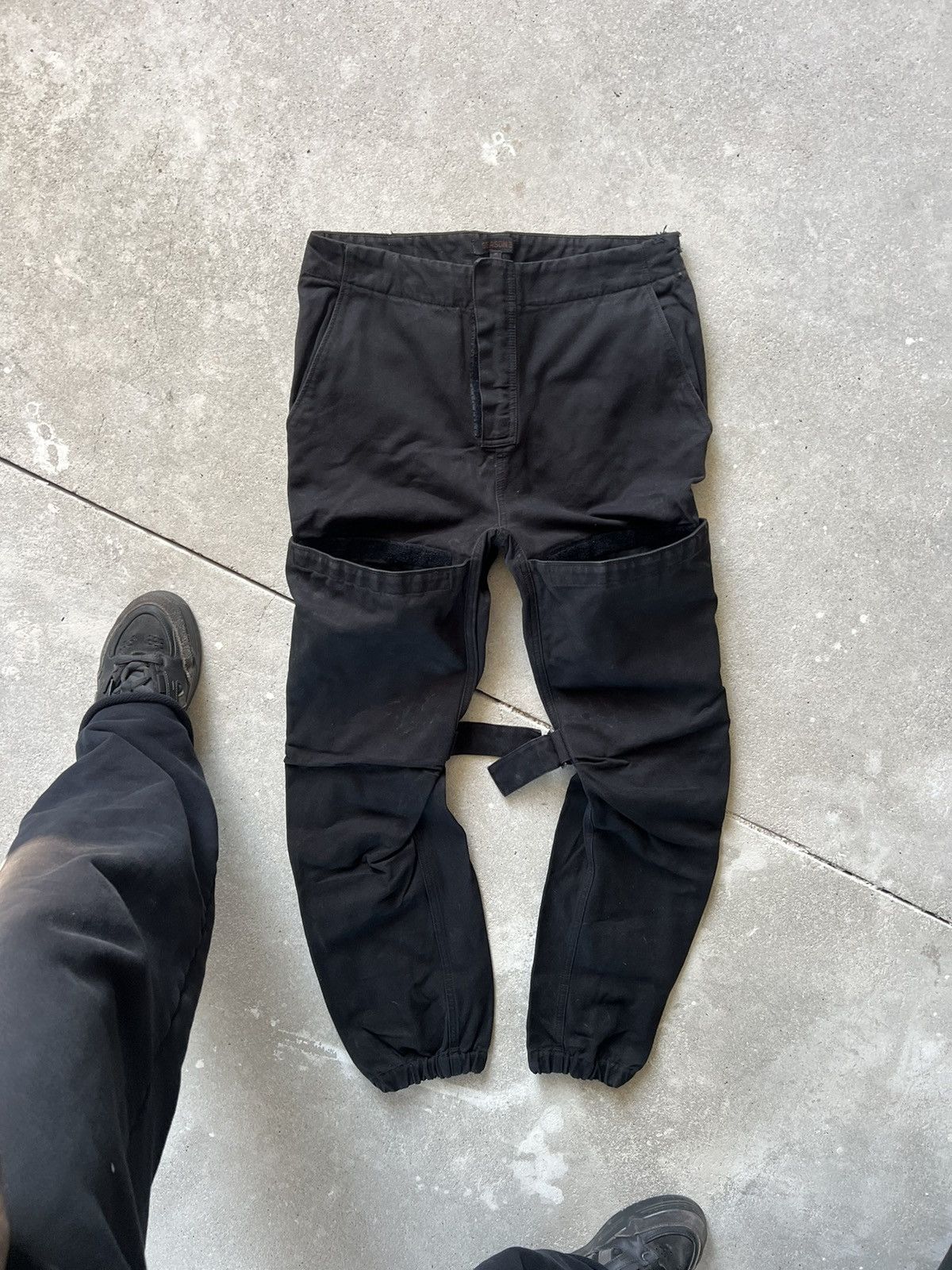 Kanye West × Vintage × Yeezy Yeezy Season 3 Velcro Strap Pants Size US 32 / EU 48 - 9 Thumbnail