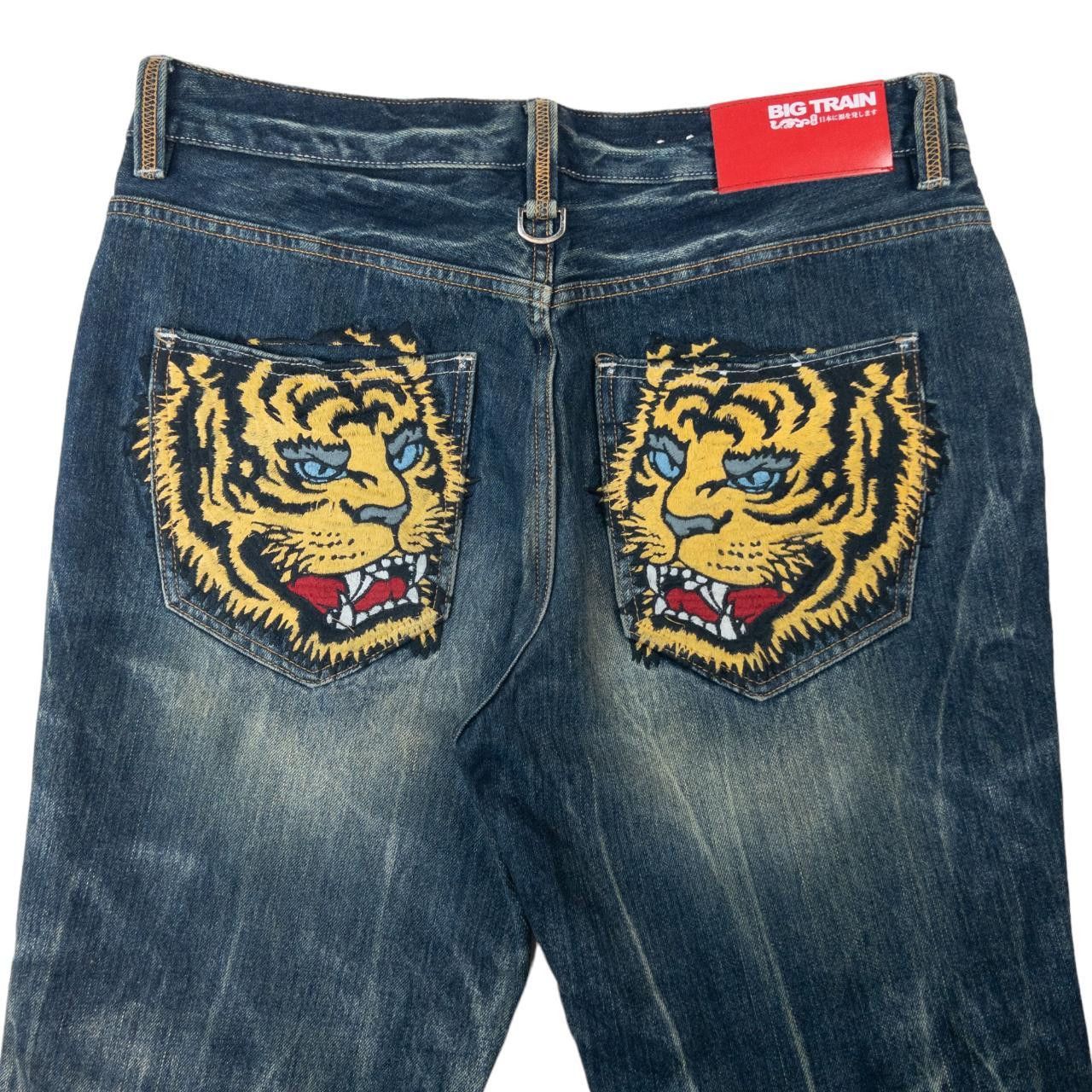 Other Vintage Big Train Japanese Embroidered Denim Jeans Size W36 Size US 36 / EU 52 - 1 Thumbnail