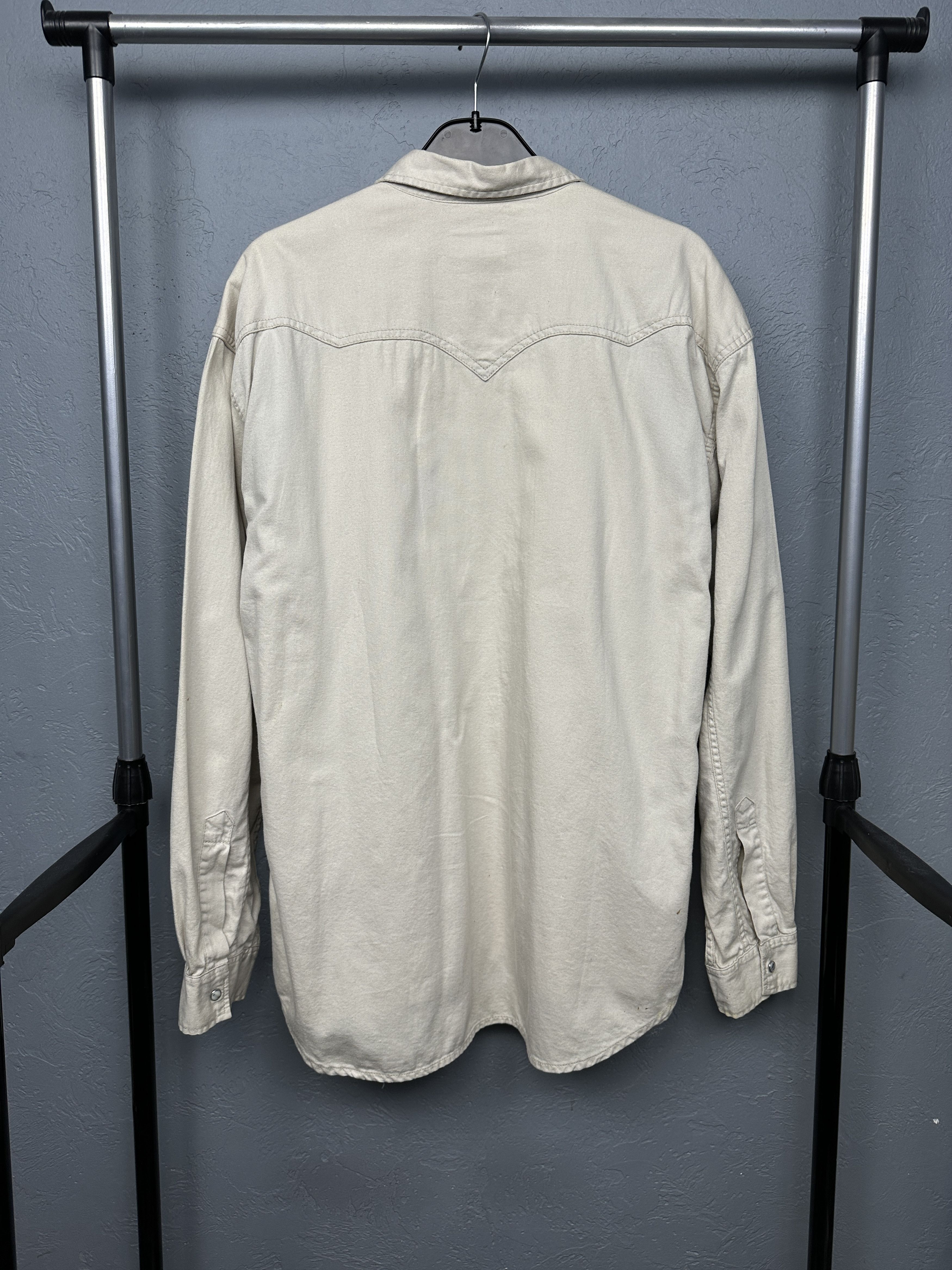 Levi's Levi's 90s Vintage Mens Denim Shirt Jeans Size US XL / EU 56 / 4 - 9 Thumbnail