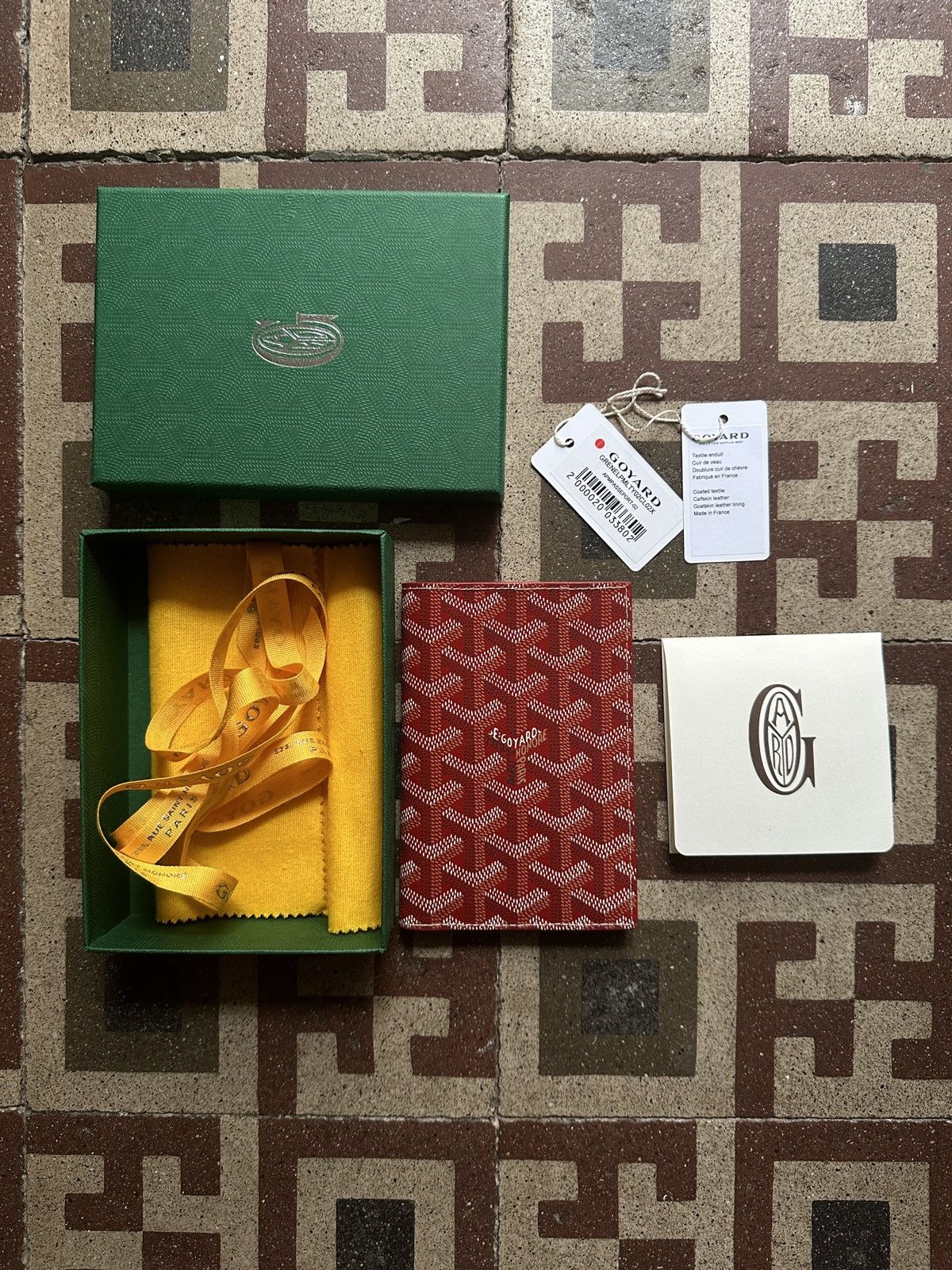 Goyard Goyard passport holder case Size ONE SIZE - 7 Thumbnail