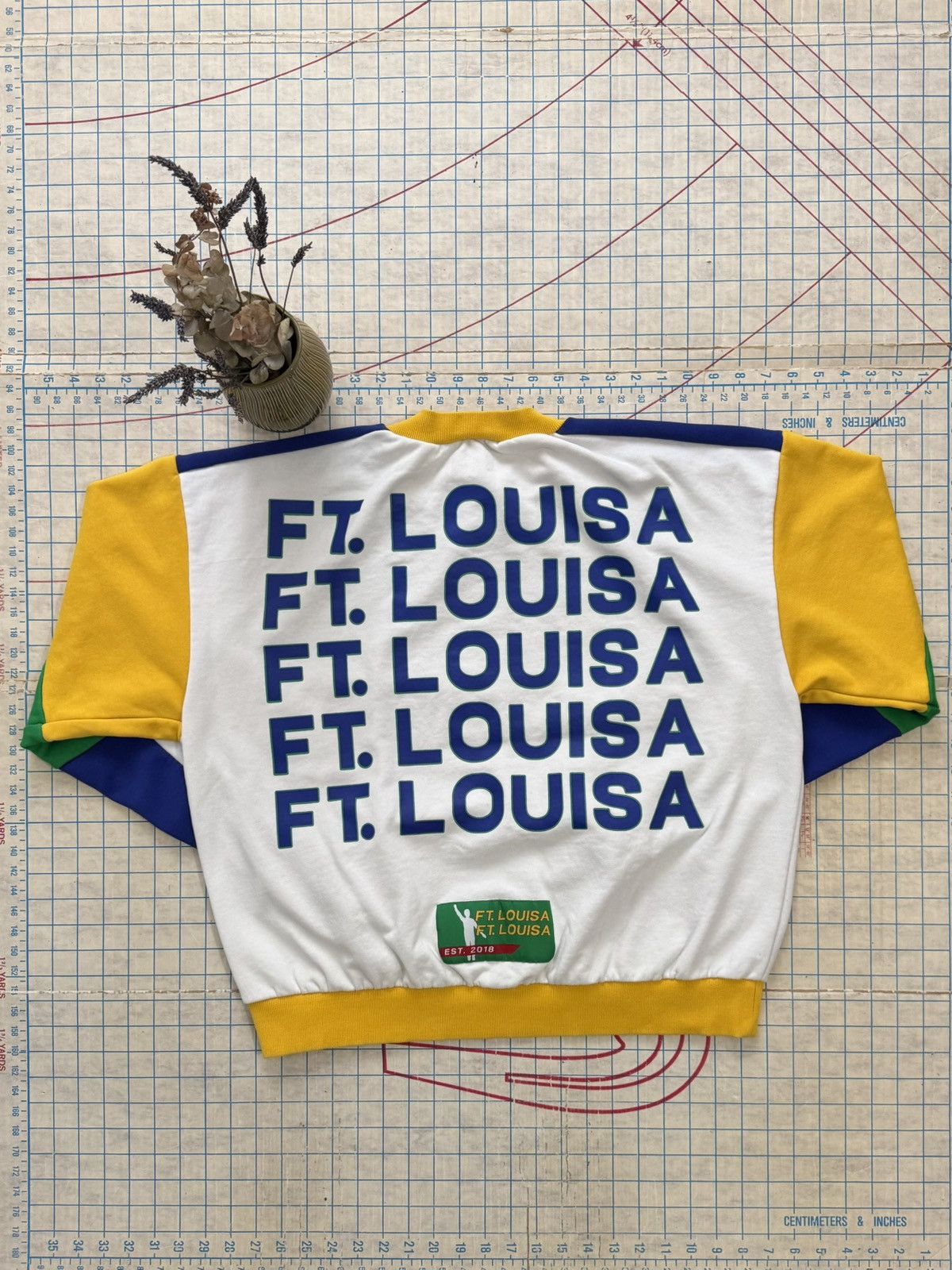 Other Ft. Louisa FTL Multi Color Panel Crewneck Sweater Medium Size US M / EU 48-50 / 2 - 9 Thumbnail