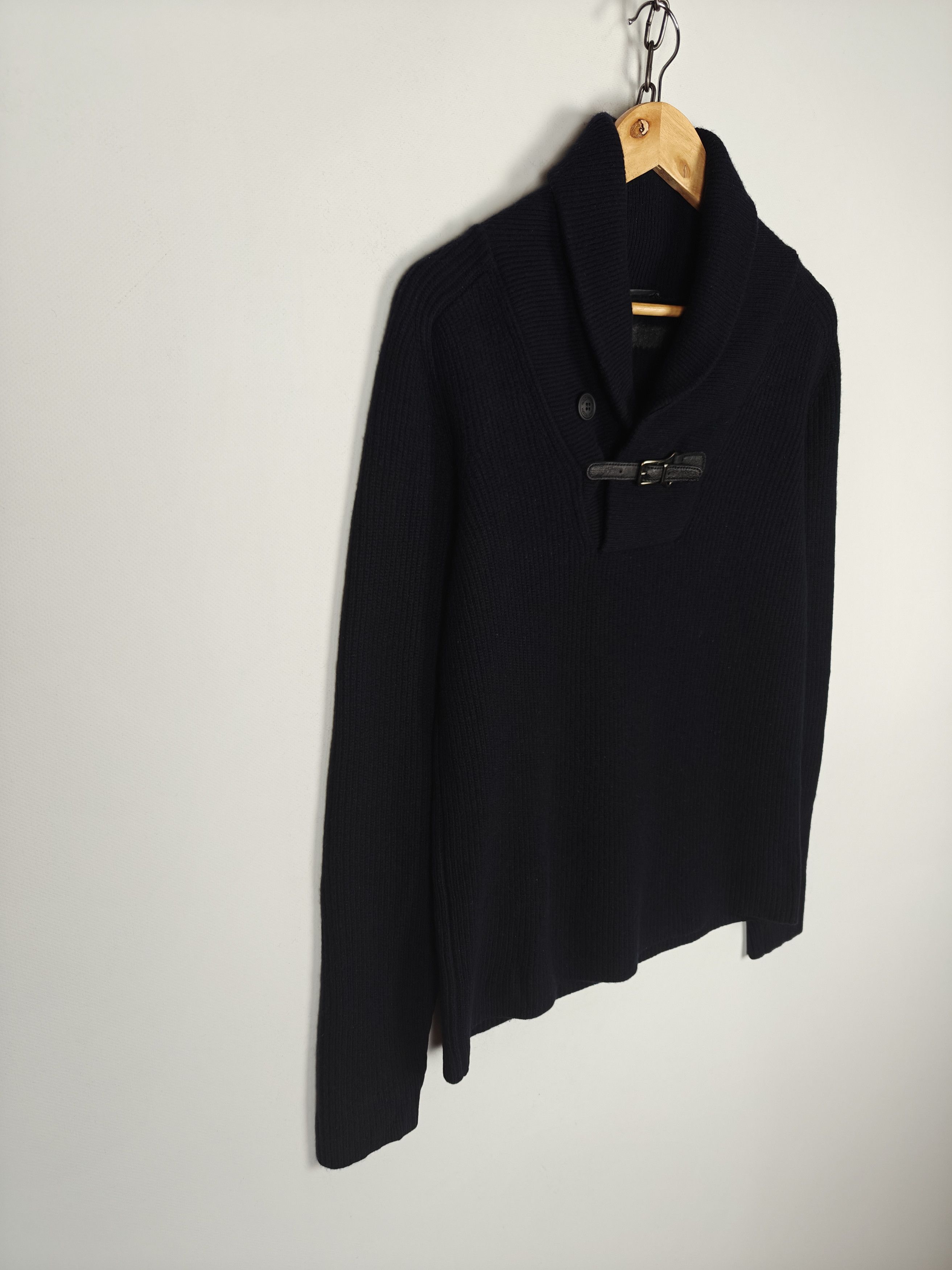 Paolo Pecora Paolo Pecora Finezza Sweater Wool Cardigan Blue size M Size US M / EU 48-50 / 2 - 4 Thumbnail