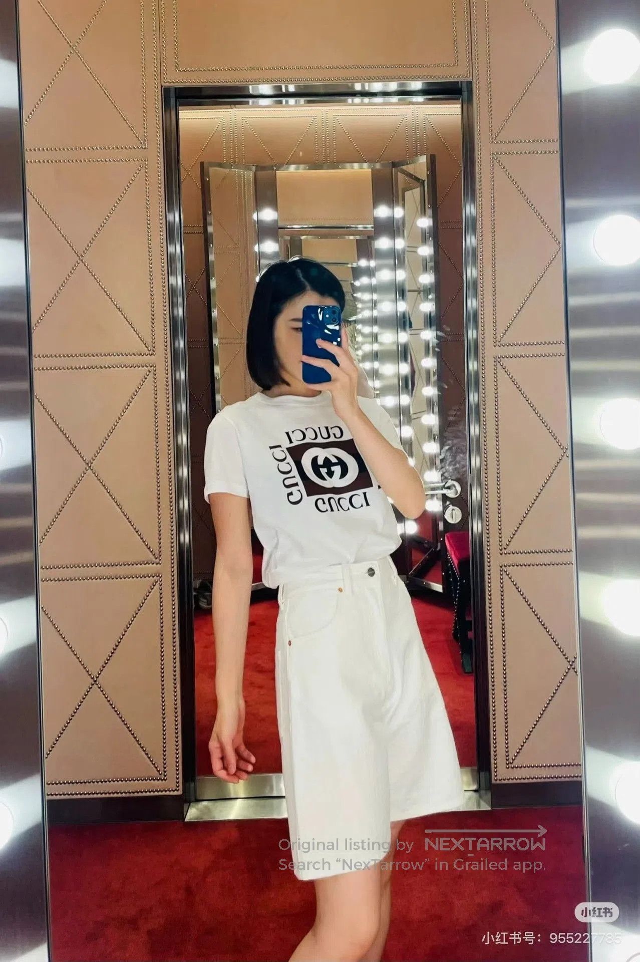 Gucci Gucci White T. Size S / US 4 / IT 40 - 7 Thumbnail