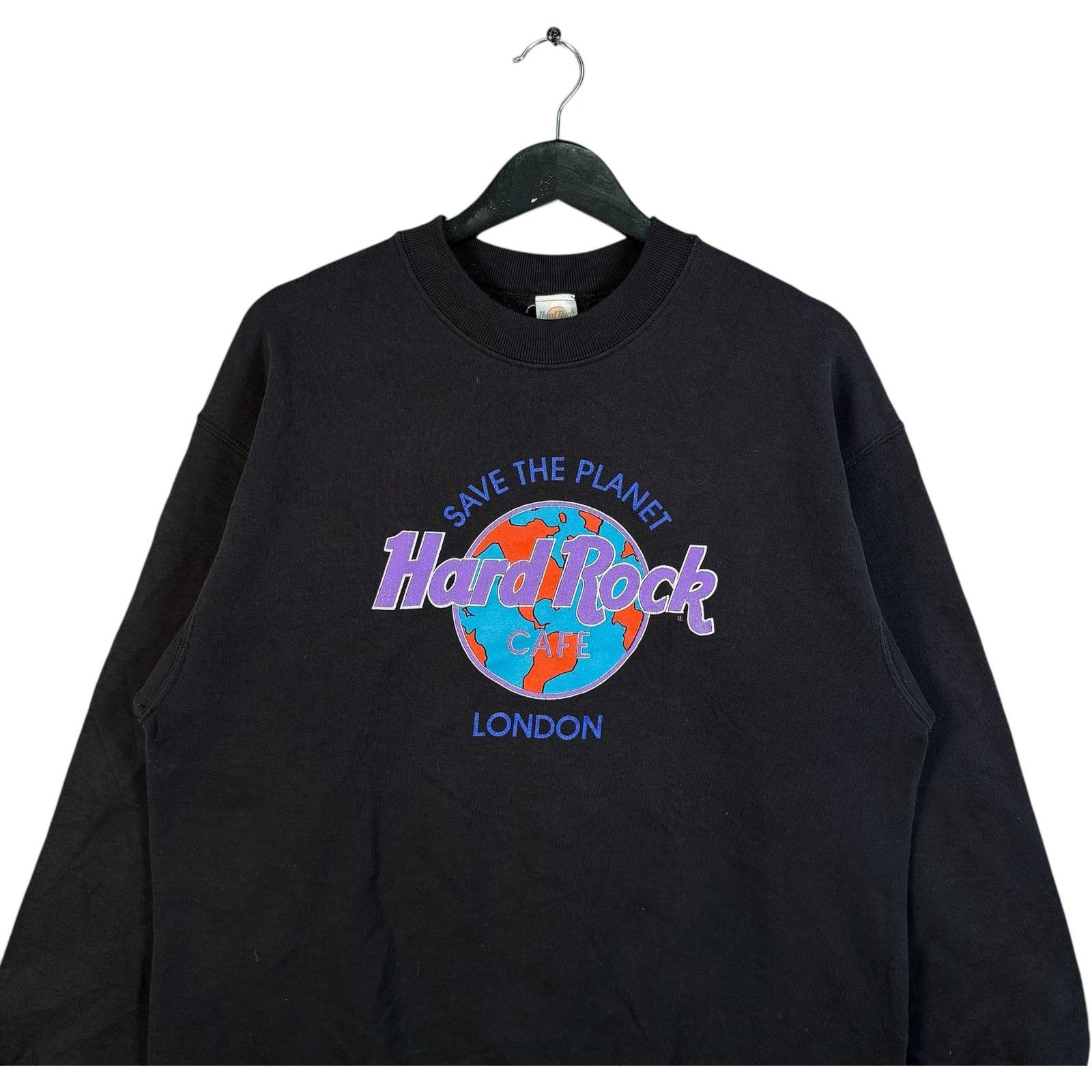 Hard Rock Cafe Vintage Hard Rock Cafe London Crewneck XL Size US XL / EU 56 / 4 - 2 Thumbnail