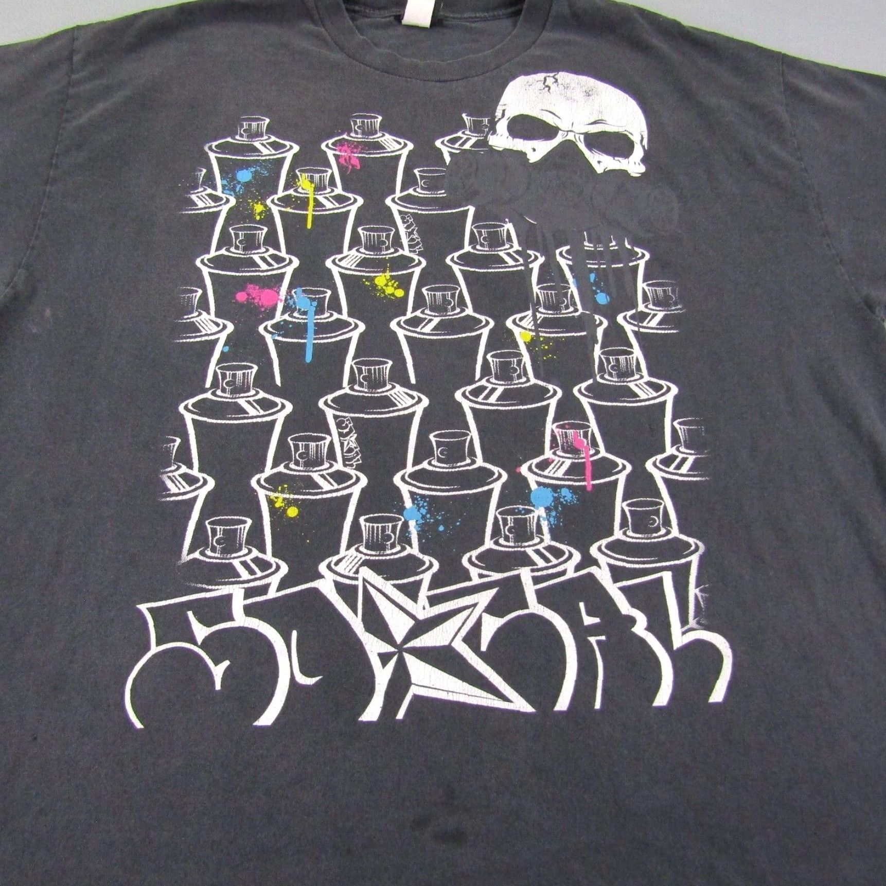 No Fear VINTAGE No Fear So Cal T-Shirt Mens 2XL Black Graphic Print Skater Y2K Size US XXL / EU 58 / 5 - 4 Thumbnail