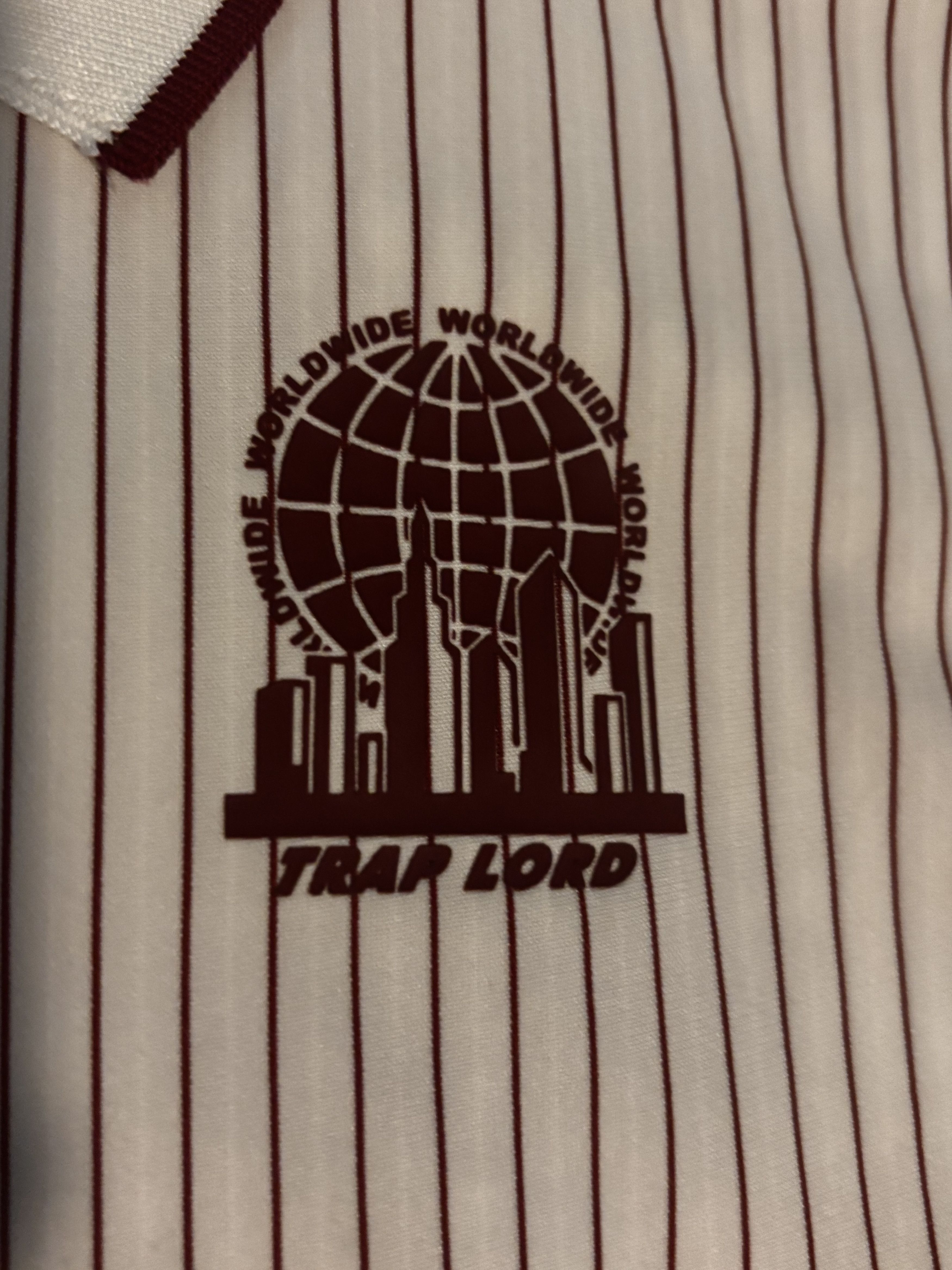 Adidas Adidas x ASAP FERG Trap Lord pinstripe jersey Size US S / EU 44-46 / 1 - 8 Thumbnail
