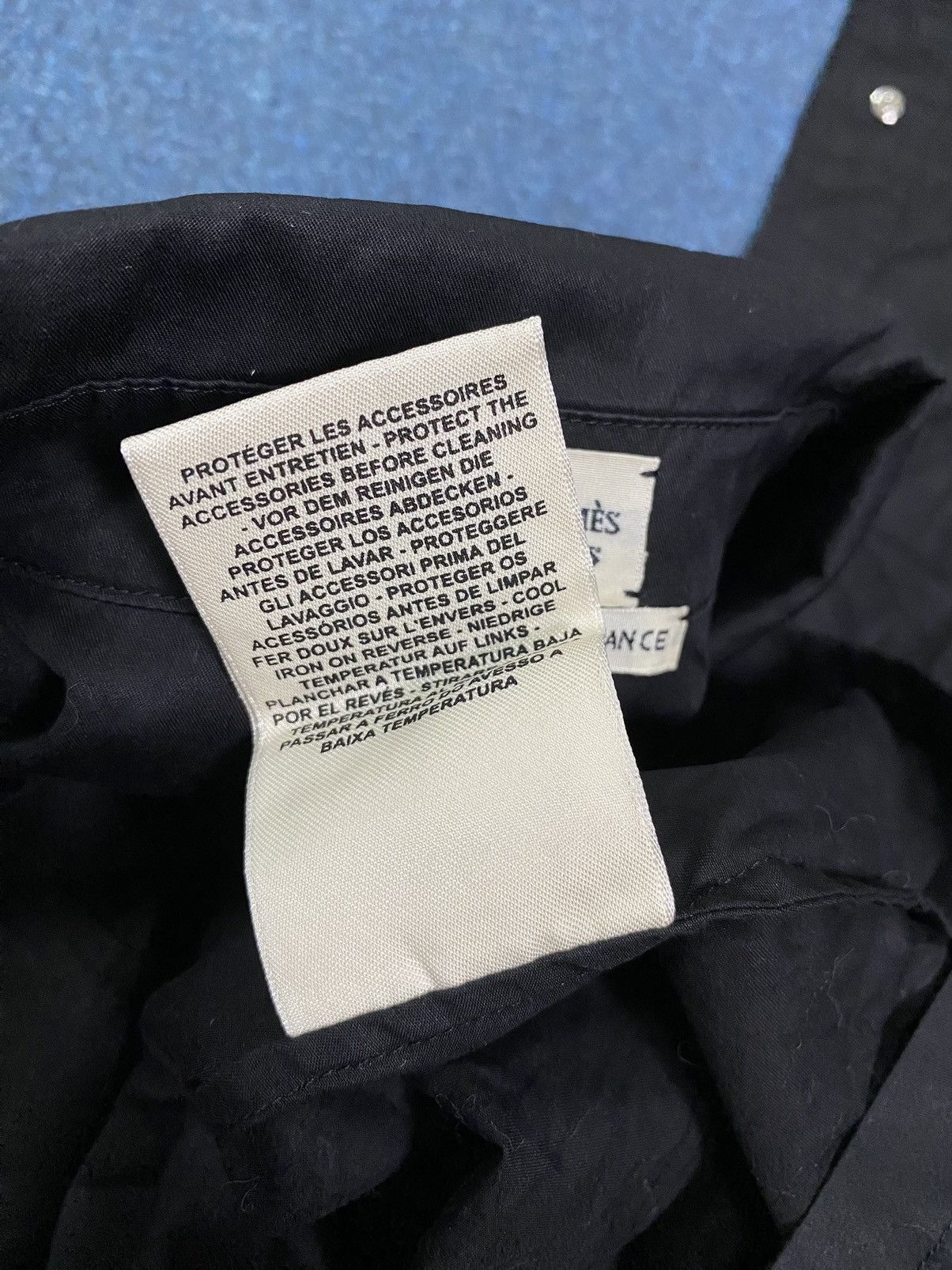 Hermes Hermes x Margiela L/S Button Up Multi Pocket Cotton Shirt Size XS / US 0-2 / IT 36-38 - 9 Thumbnail