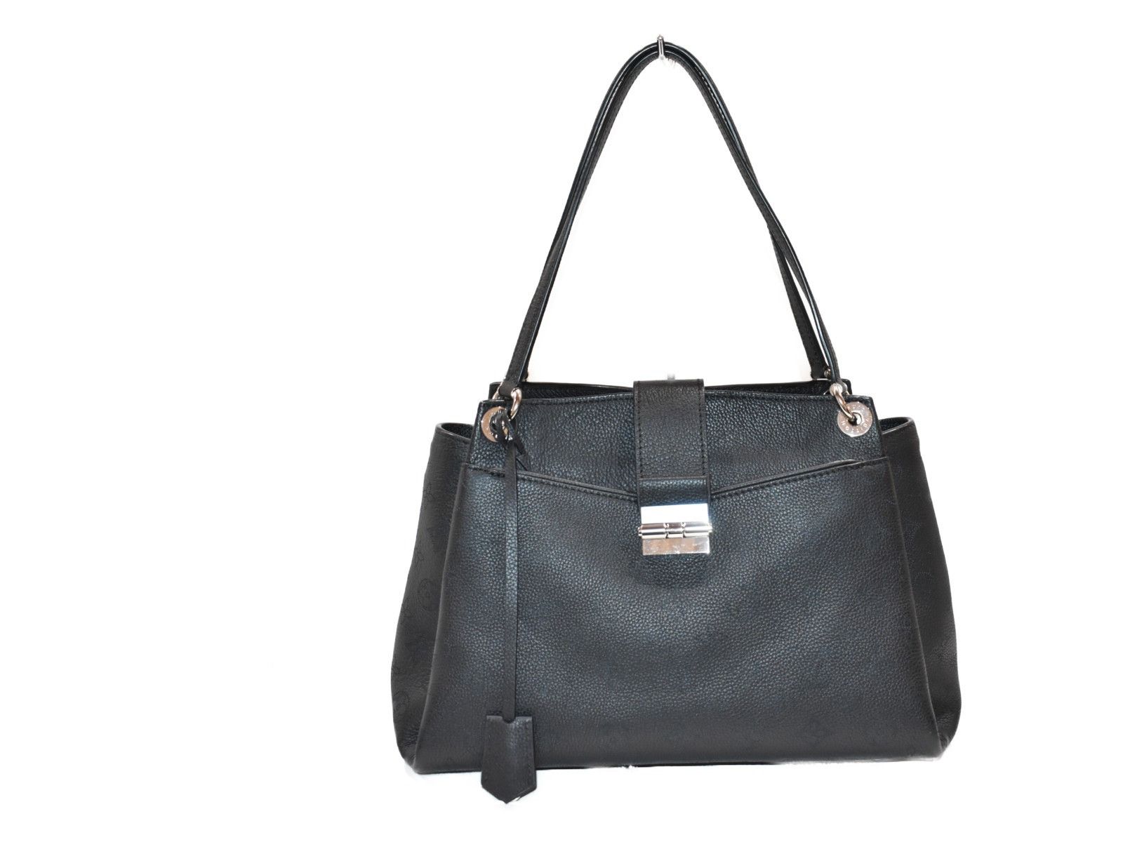 image of Louis Vuitton Sèvres Mahina/black Leather Handbag Shoulder Bag, Women's
