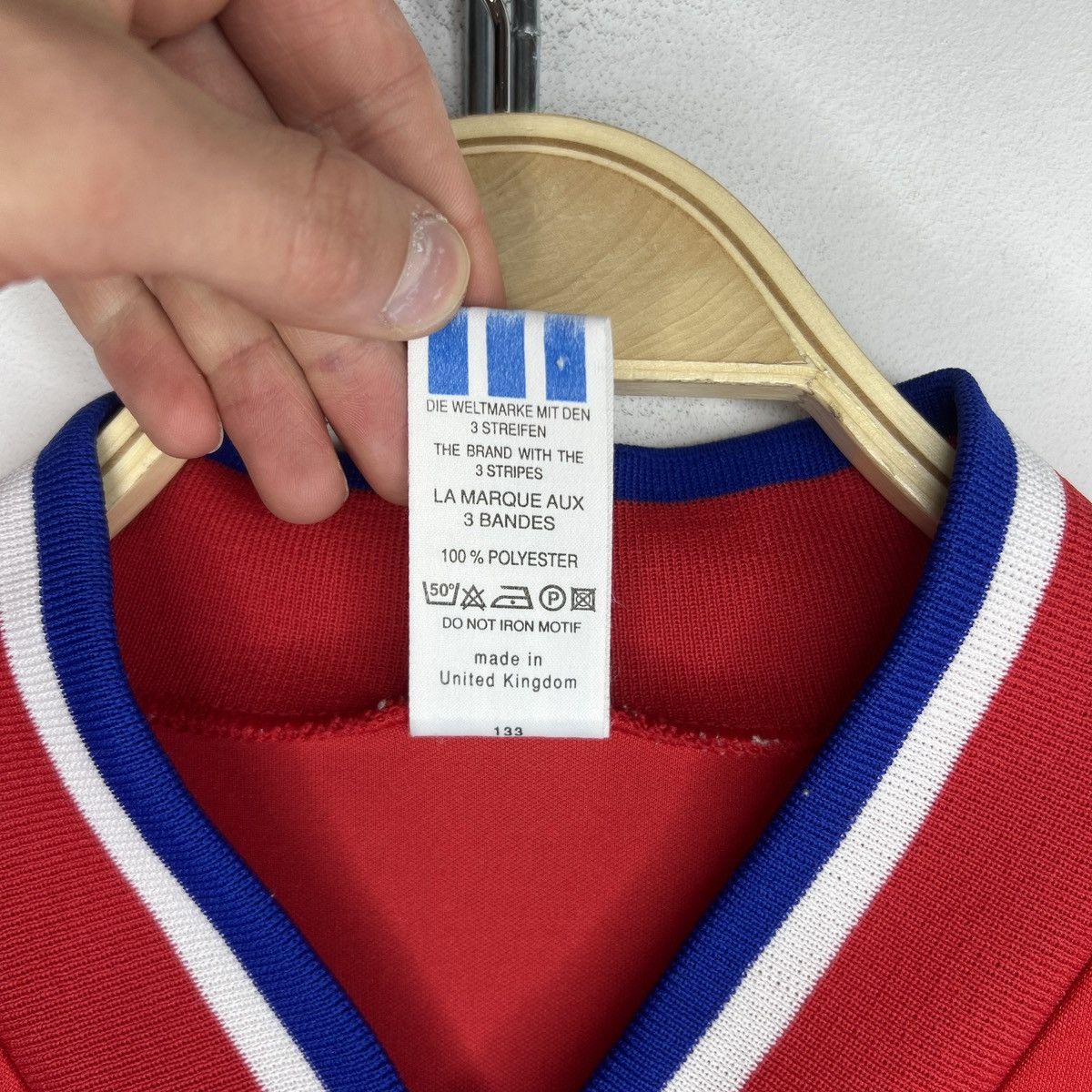 Adidas × Vintage vintage 90s adidas eqt soccer jersey bayern Opel 1993 home Size US L / EU 52-54 / 3 - 9 Thumbnail