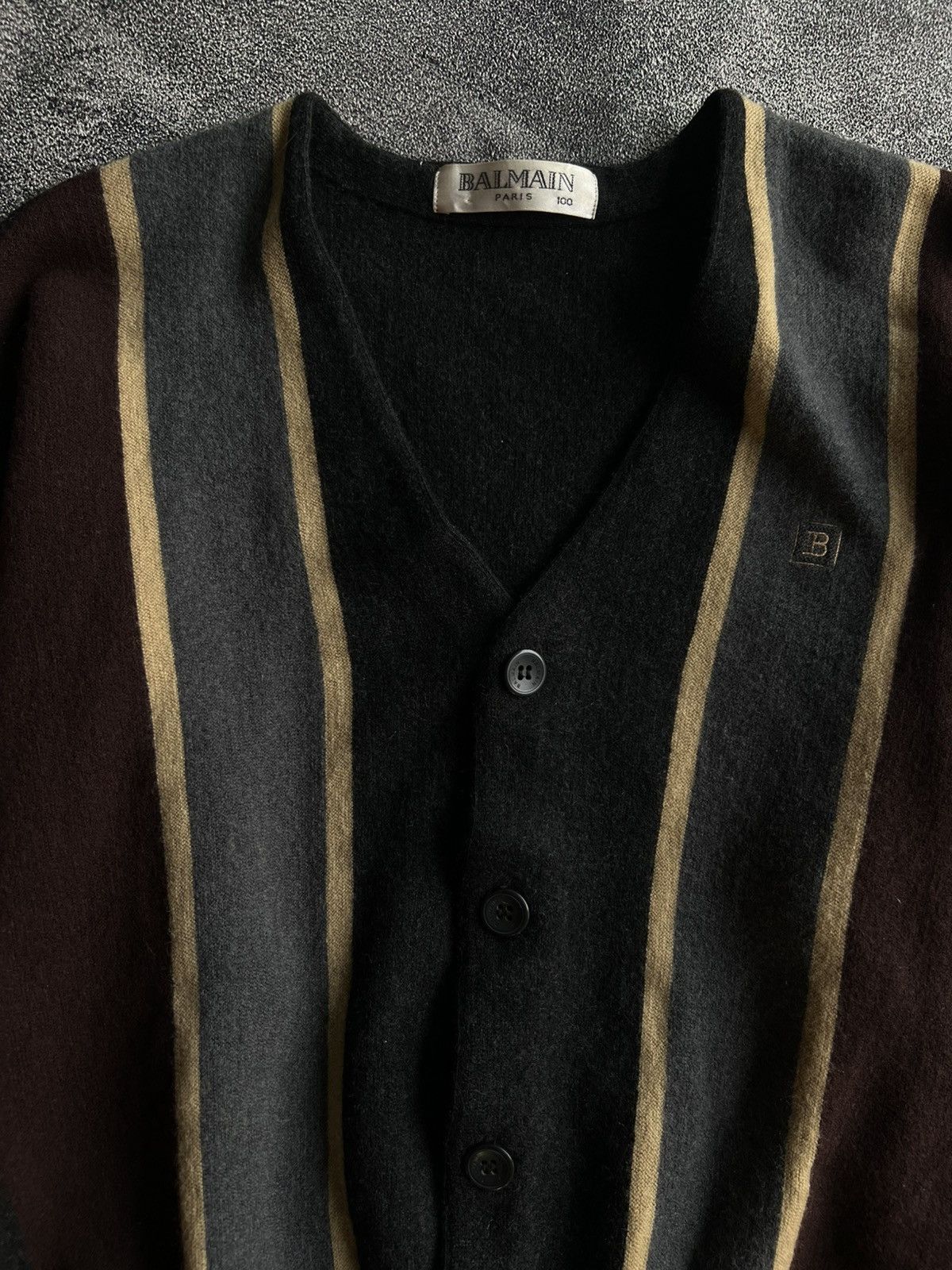 Balmain Balmain Paris 90s Cardigan Size US M / EU 48-50 / 2 - 2 Thumbnail