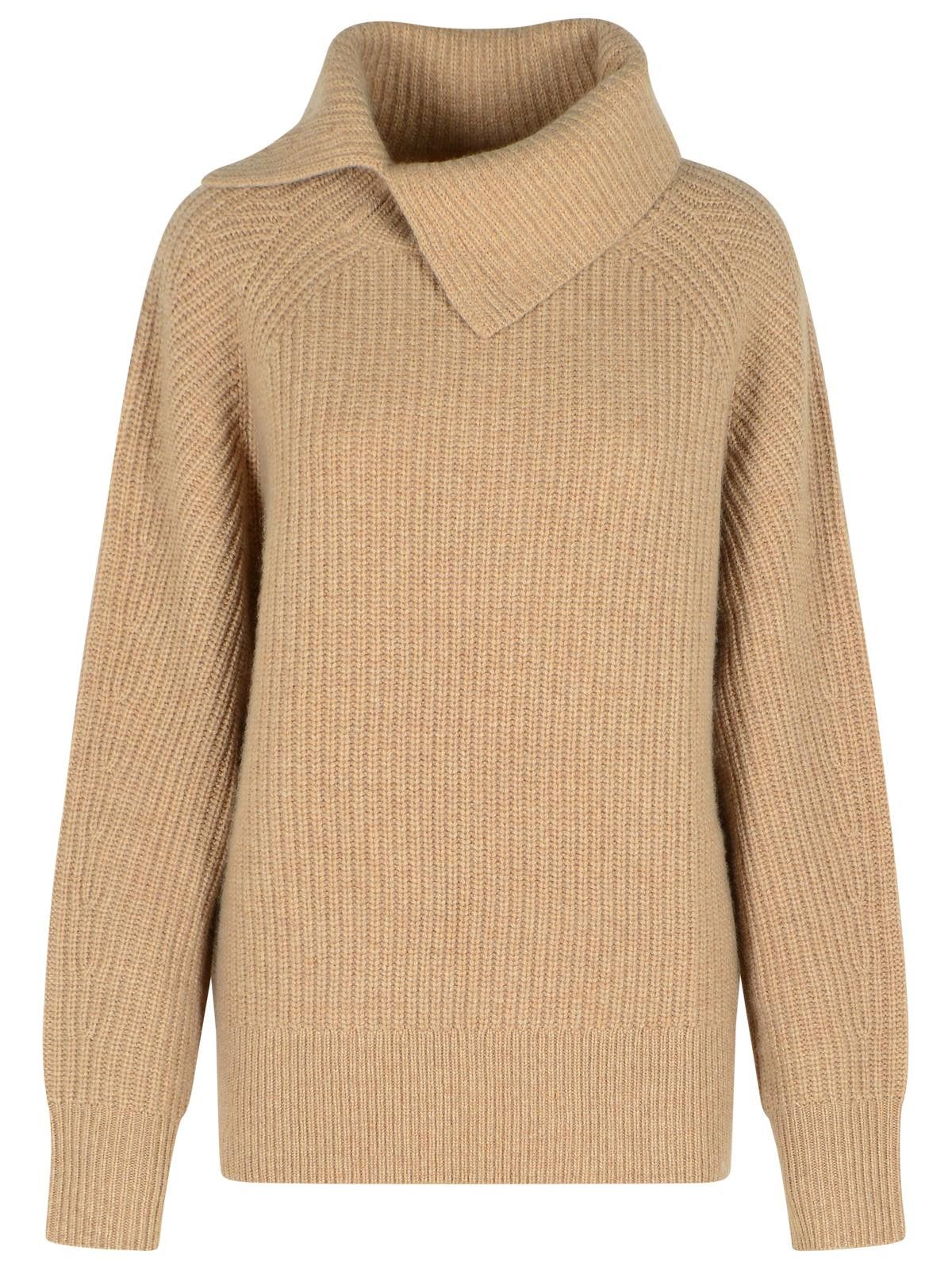 Loulou de Saison LOULOU DE SAISON 'Cecil' Beige Cashmere Sweater Size M / US 6-8 / IT 42-44 - 1 Thumbnail