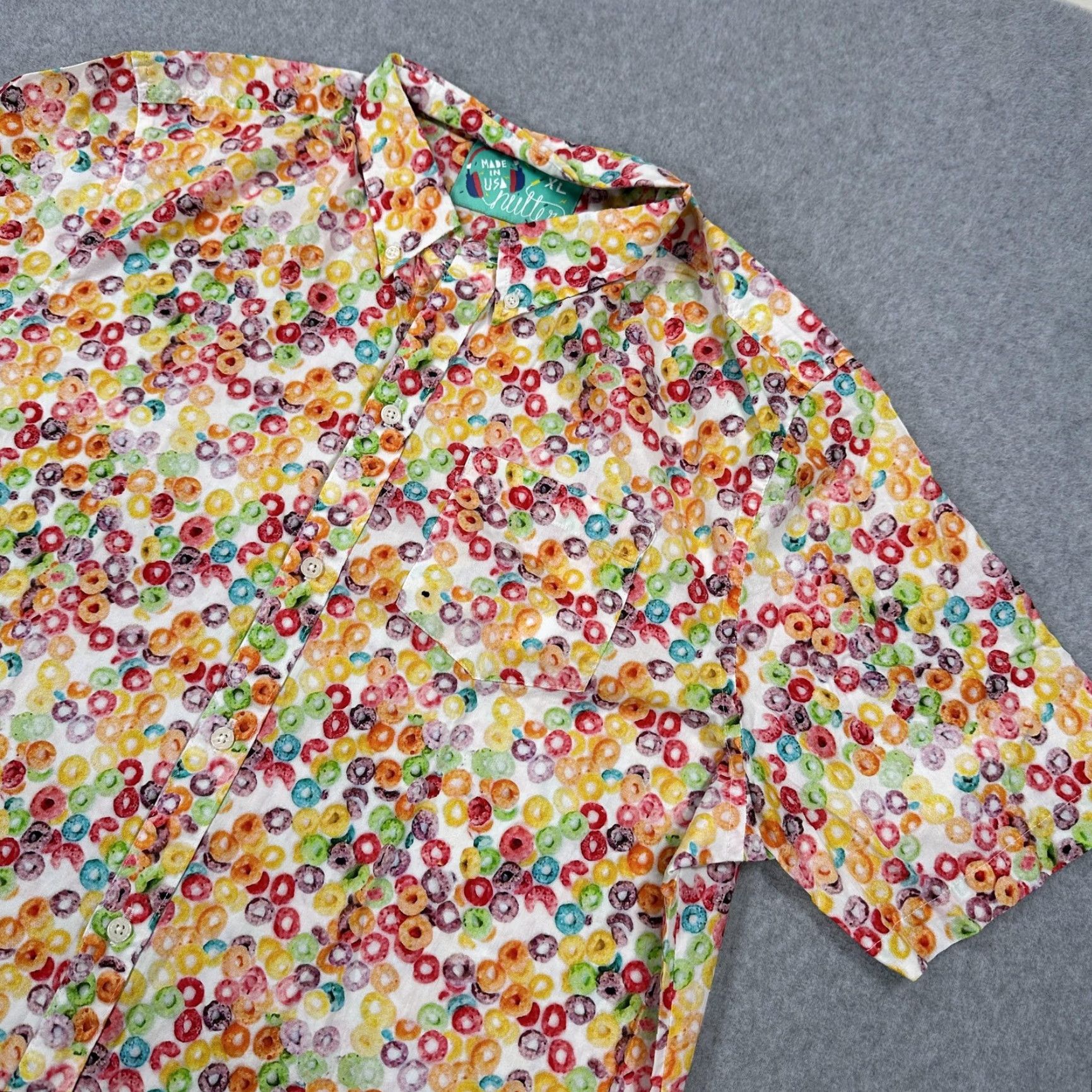 Chubbies Chubbies Shirt Mens XL Button Front Cotton Made USA Size US XL / EU 56 / 4 - 2 Thumbnail