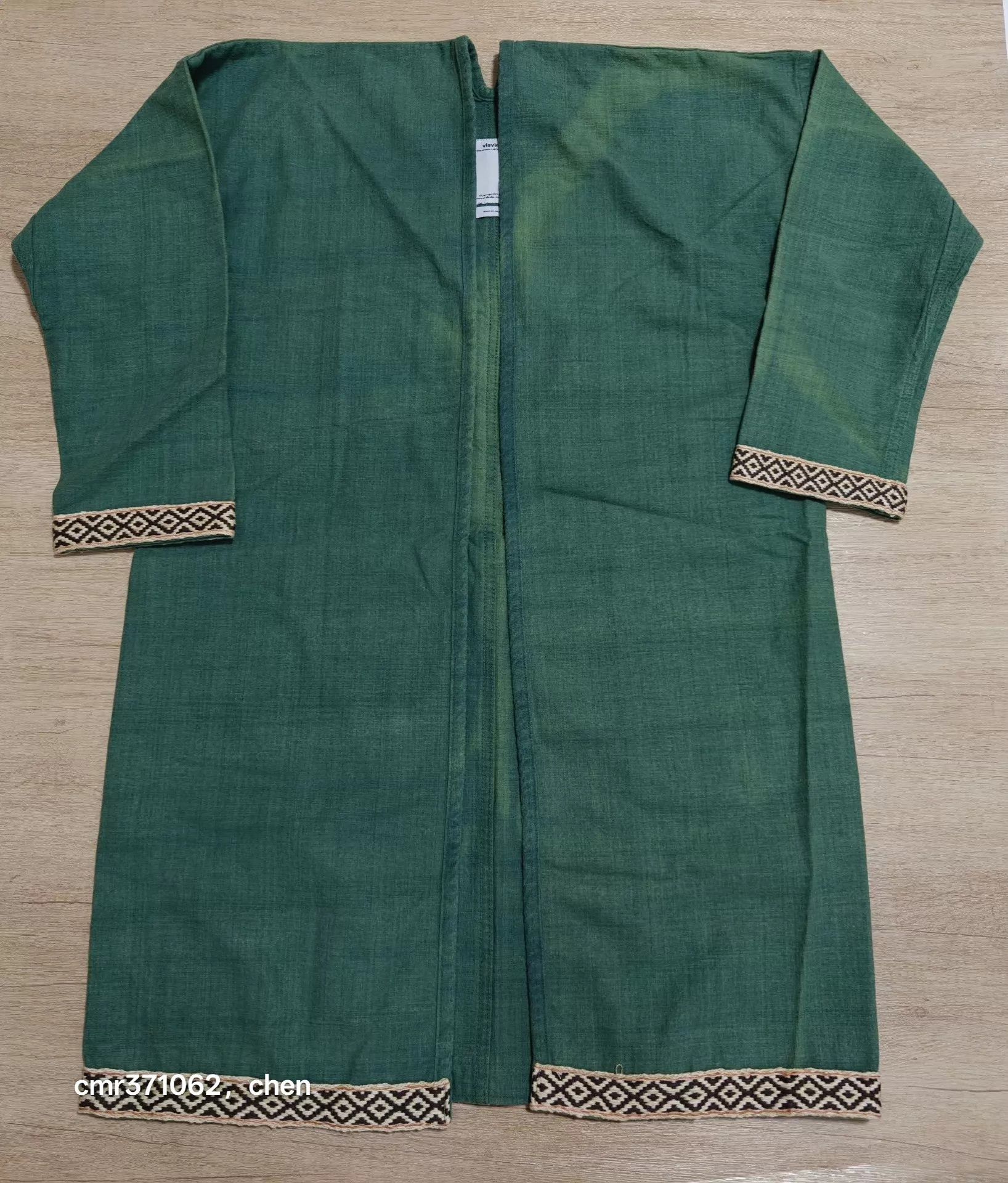 Visvim visvim 16aw sanjuro coat green2 silk roland size 2 Size US M / EU 48-50 / 2 - 1 Thumbnail