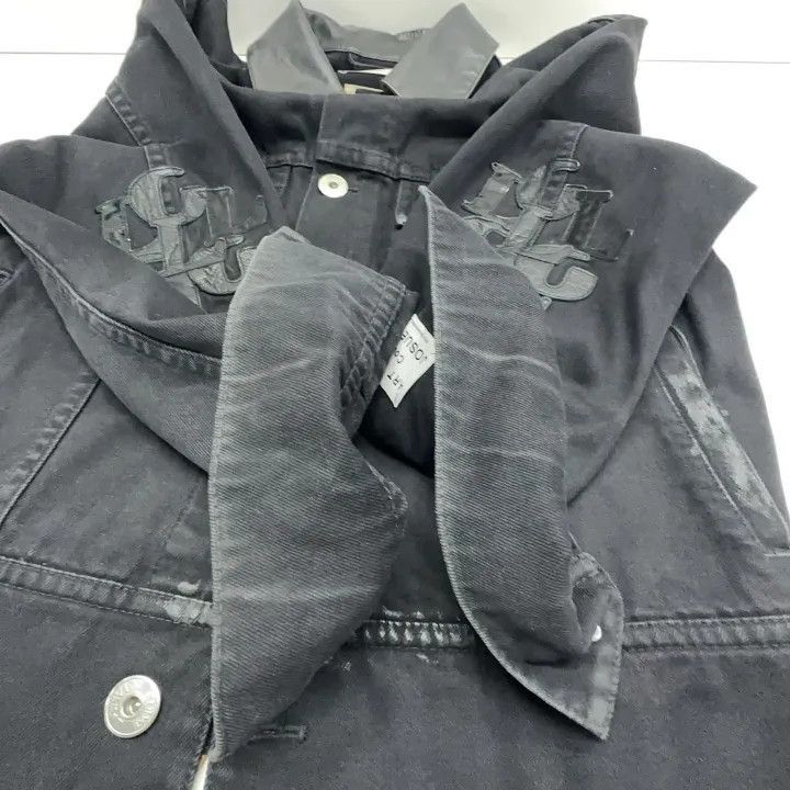 Lanvin Lanvin x Gallery Dept. Black Denim Jacket -2507 Size US L / EU 52-54 / 3 - 8 Thumbnail