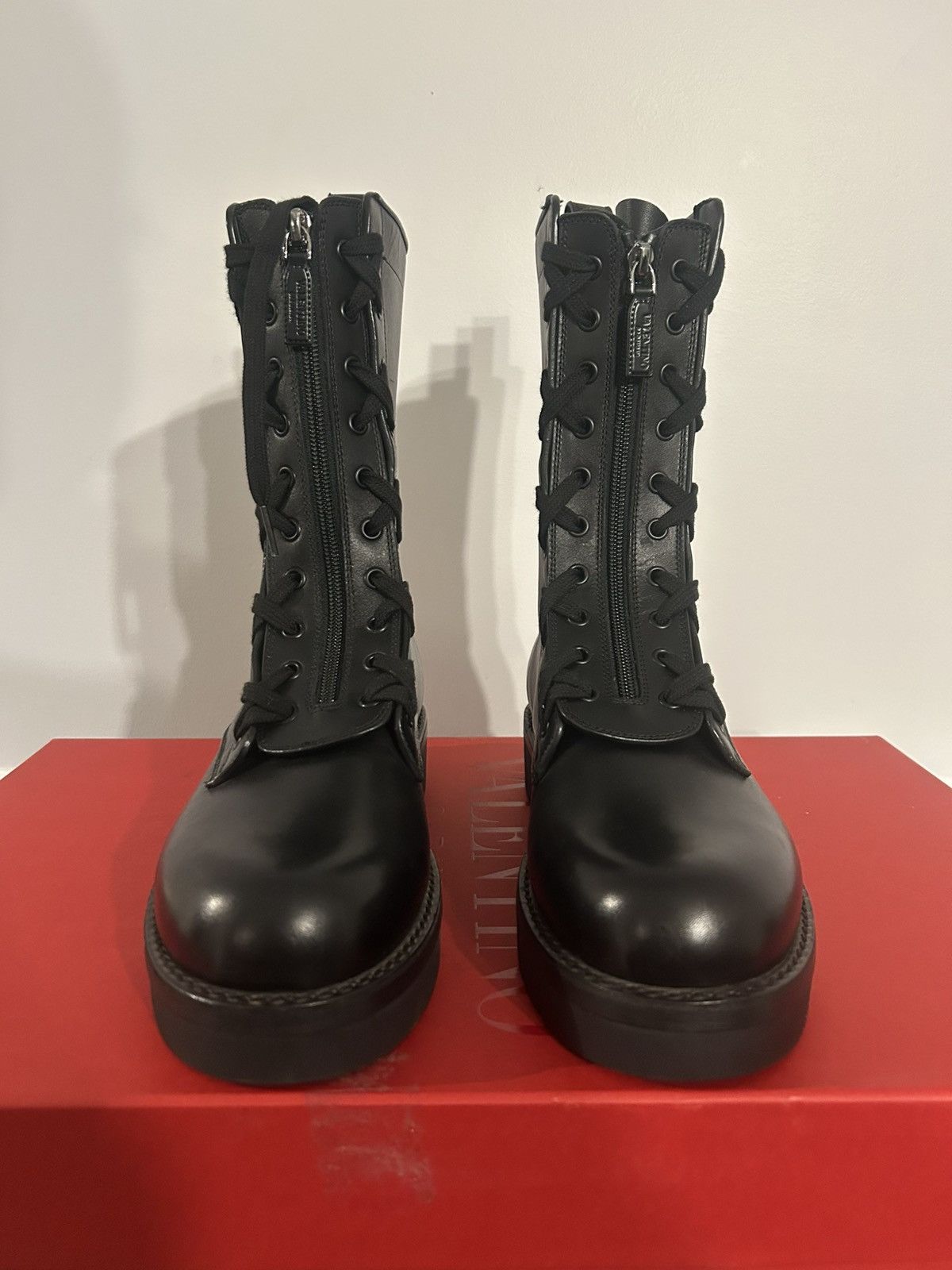 Valentino Valentino combat boot Size US 9.5 / EU 42-43 - 2 Thumbnail