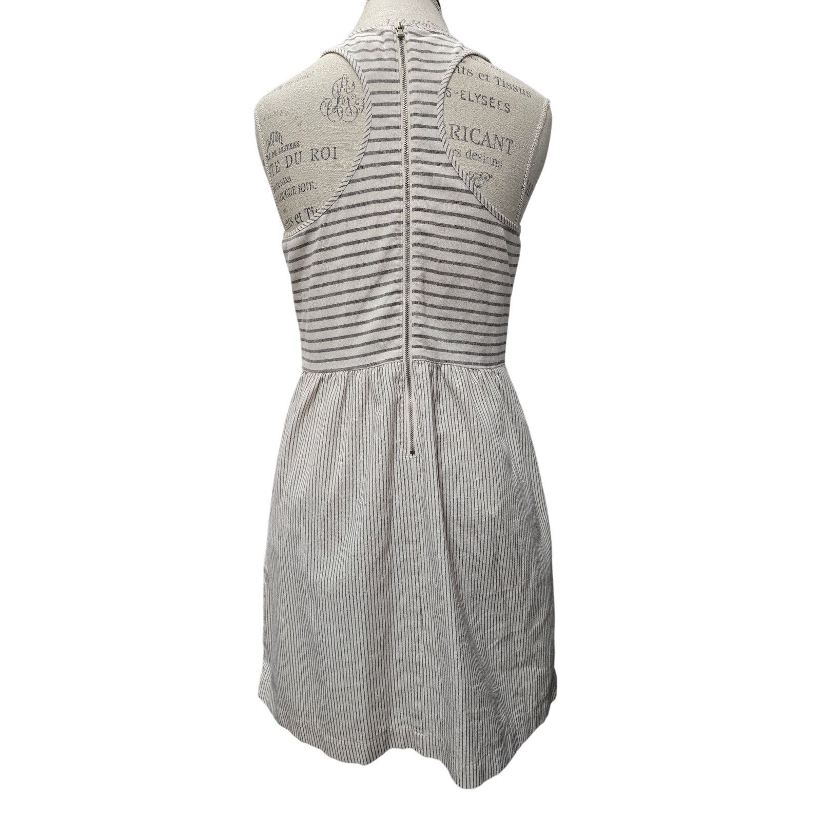 Lou & Grey Lou & Gray, Women's Dress, Natural & Gray Striped, Size 6 Size M / US 6-8 / IT 42-44 - 3 Thumbnail