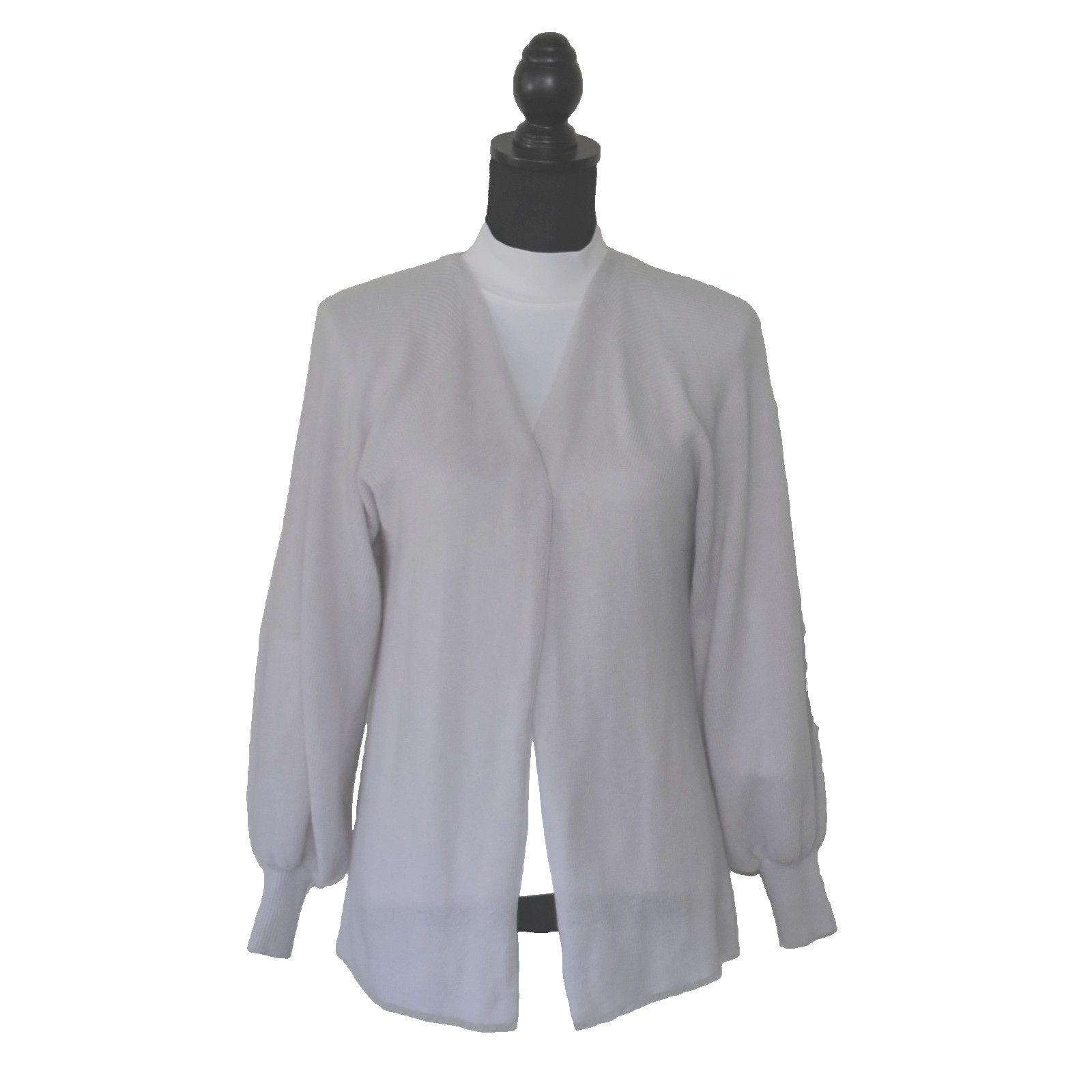 Nordstrom NORDSTROM SIGNATURE 100% Cashmere Open Front Cardigan Sz XS Size XS / US 0-2 / IT 36-38 - 1 Thumbnail