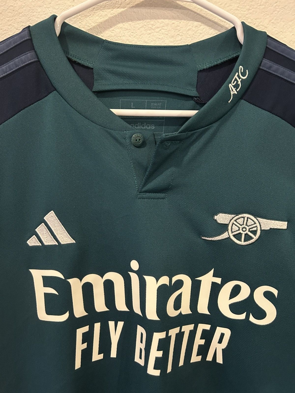 Adidas Adidas - Arsenal Jersey Size US L / EU 52-54 / 3 - 2 Thumbnail