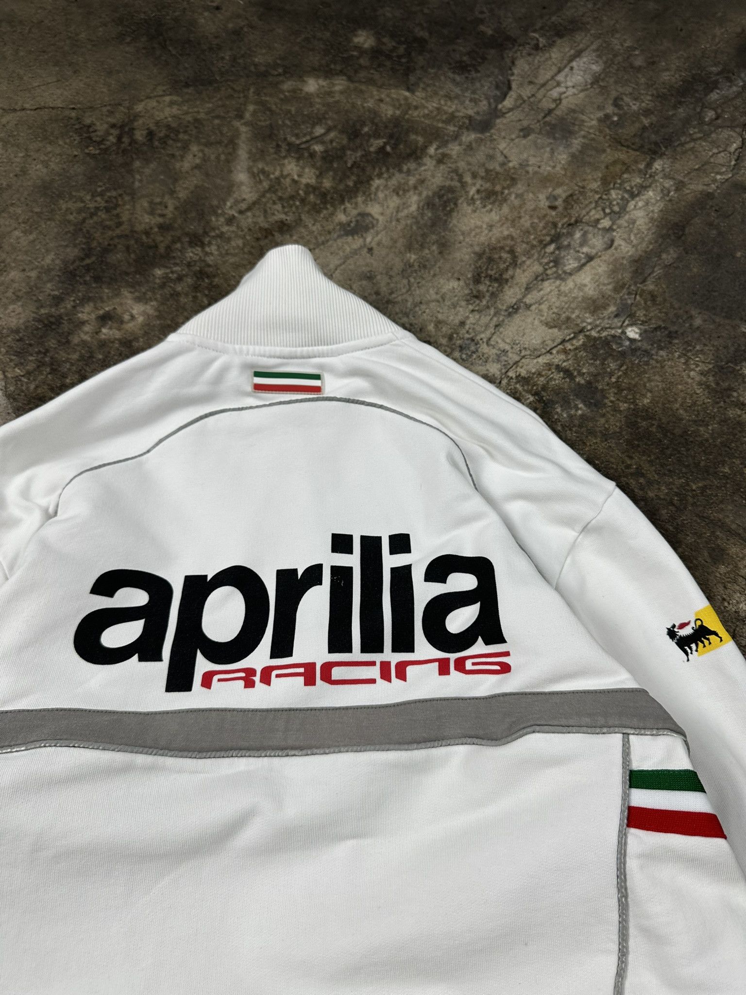 Vintage 00s Vintage Aprilla Racing Zip Y2k Sweatshirt Size US XL / EU 56 / 4 - 3 Thumbnail