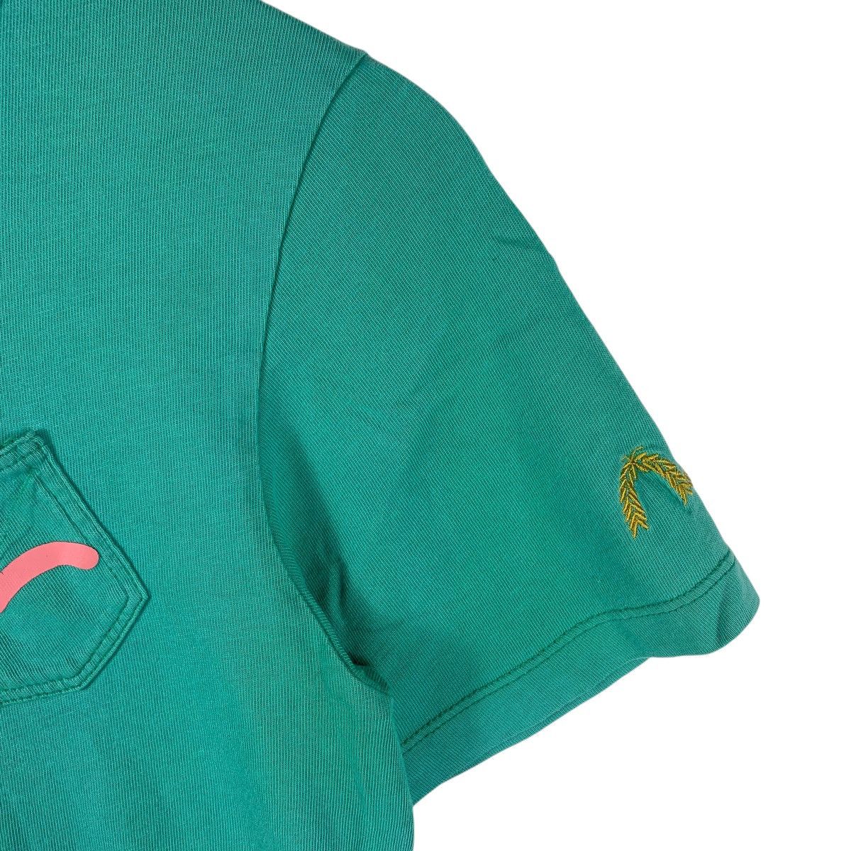 Evisu Vintage Evisu Donna Multi-Pocket Teal Tee Size US XS / EU 42 / 0 - 7 Thumbnail