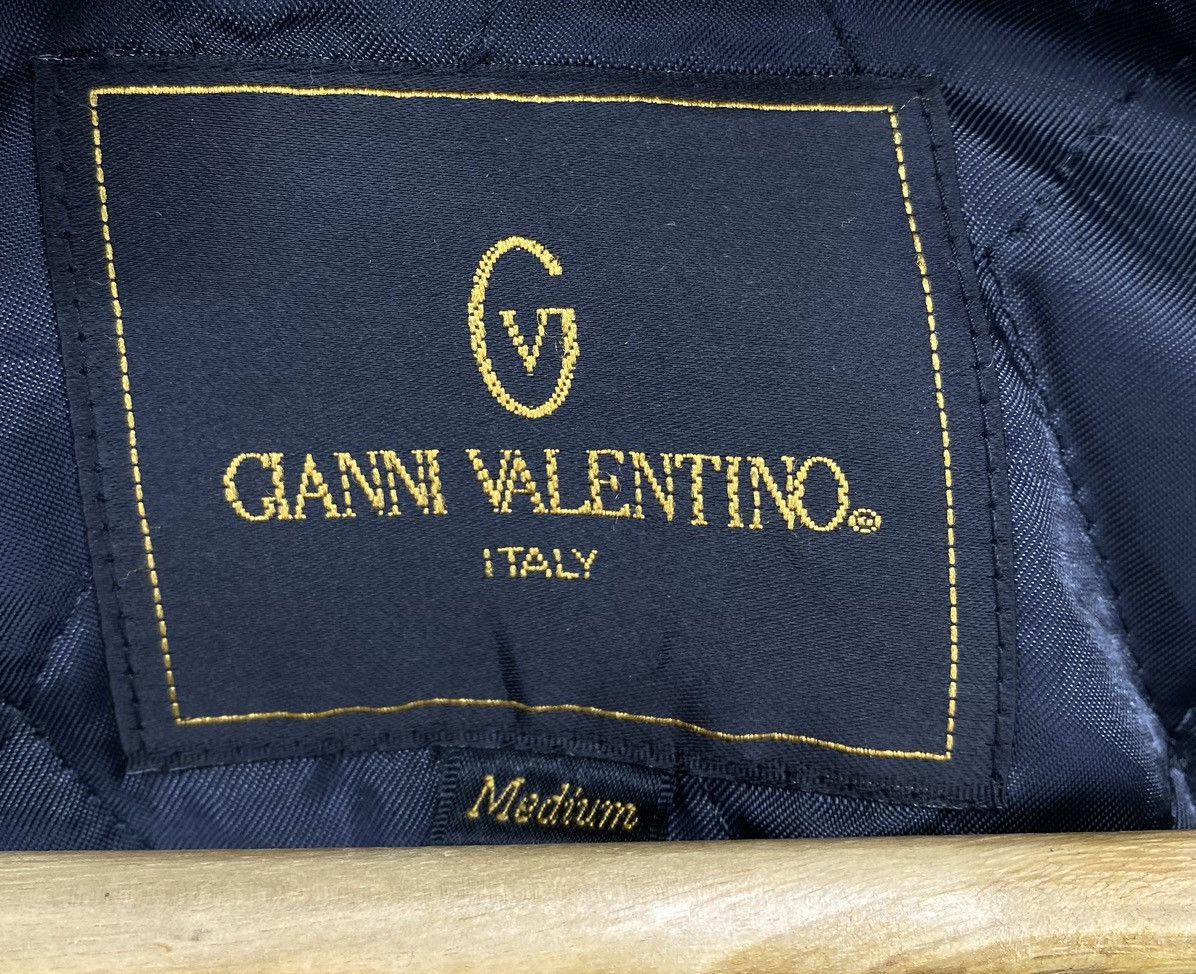 Japanese Brand Vintage Gianni Valentino Black Jacket Size US M / EU 48-50 / 2 - 7 Thumbnail