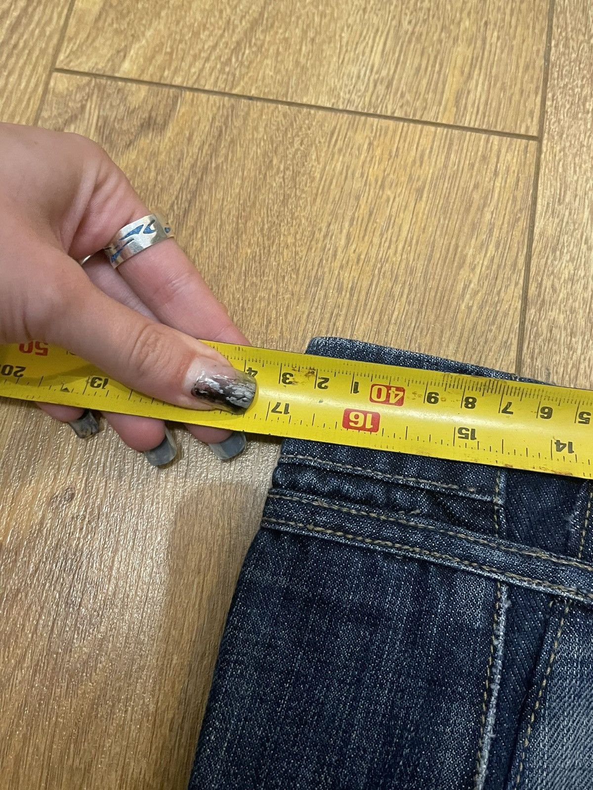 Marithe + Francois Girbaud × Vintage Marithe Francois Girbaud rare designer denim Italy Size US 29 - 15 Thumbnail