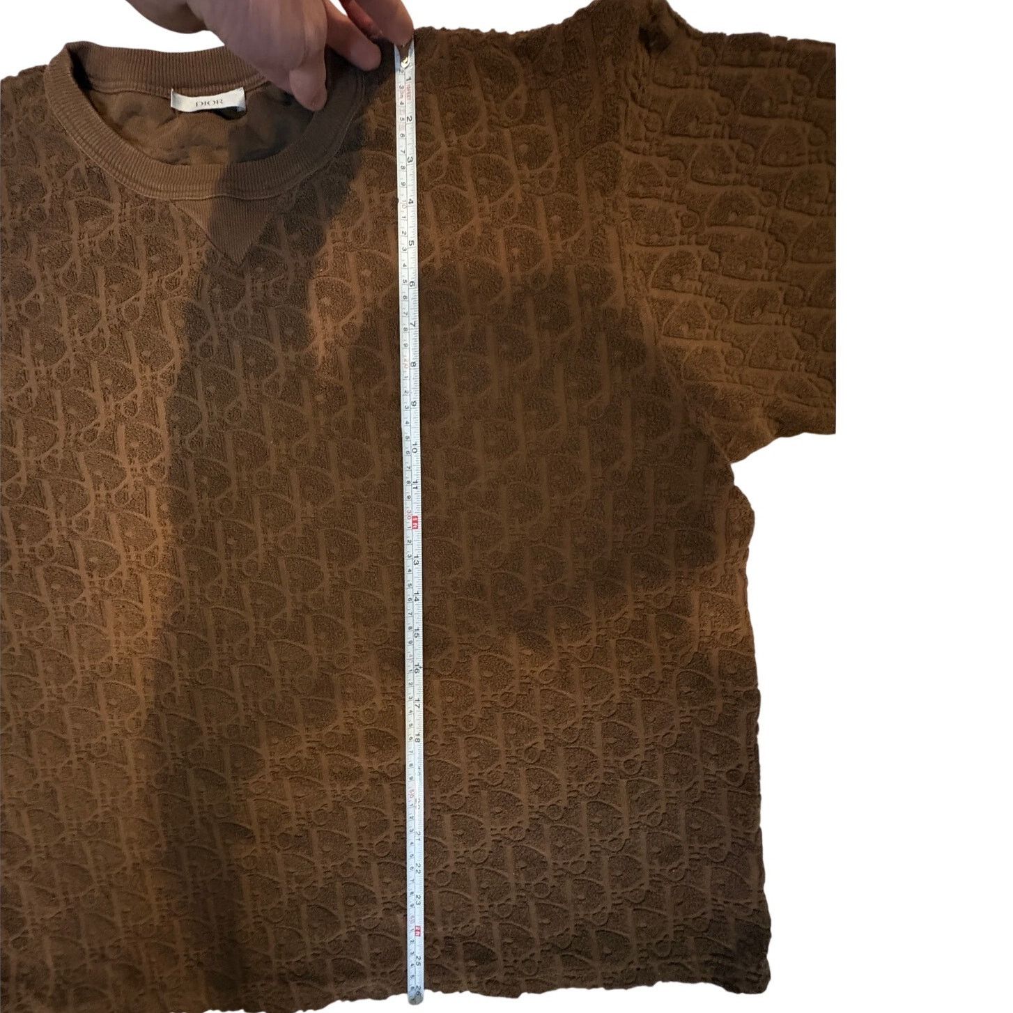 Dior Dior Brown Oblique Towel T-Shirt Size US XL / EU 56 / 4 - 2 Thumbnail