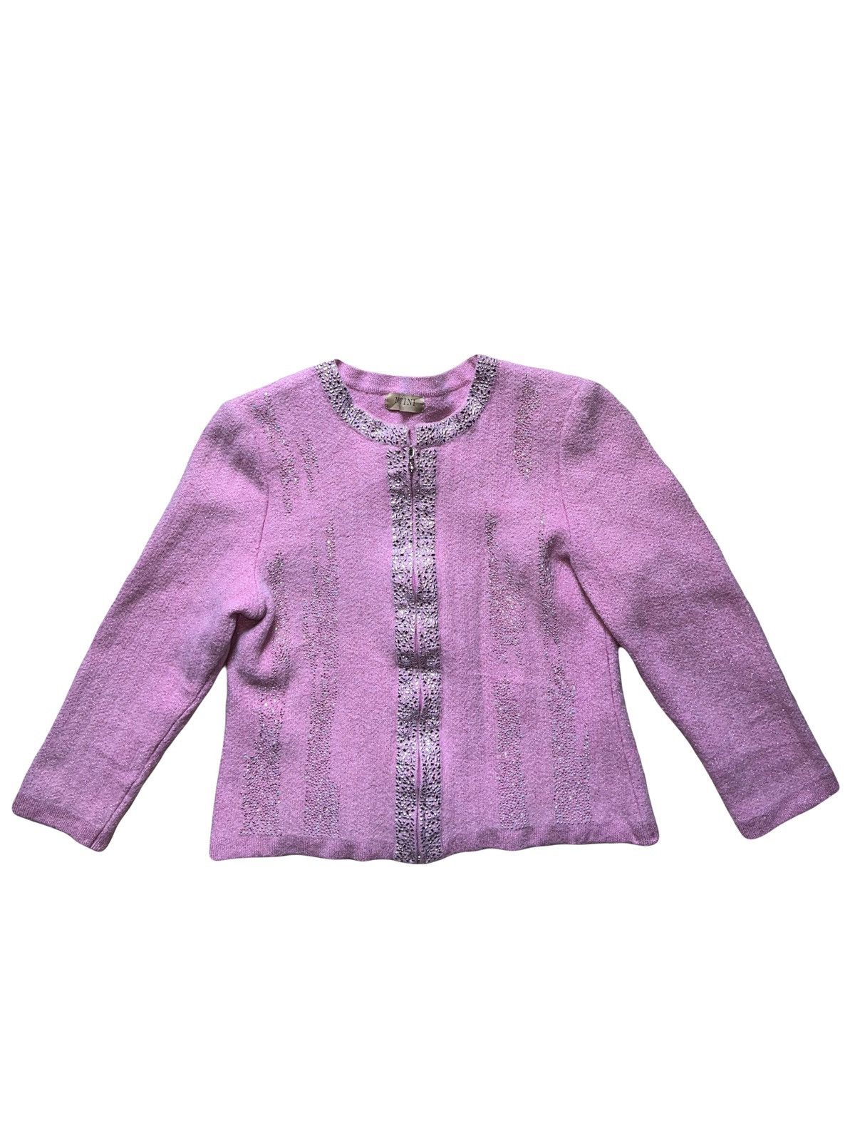 Miu Miu MONTINI pink knit jacket 🎀💗 Size M / US 6-8 / IT 42-44 - 1 Thumbnail