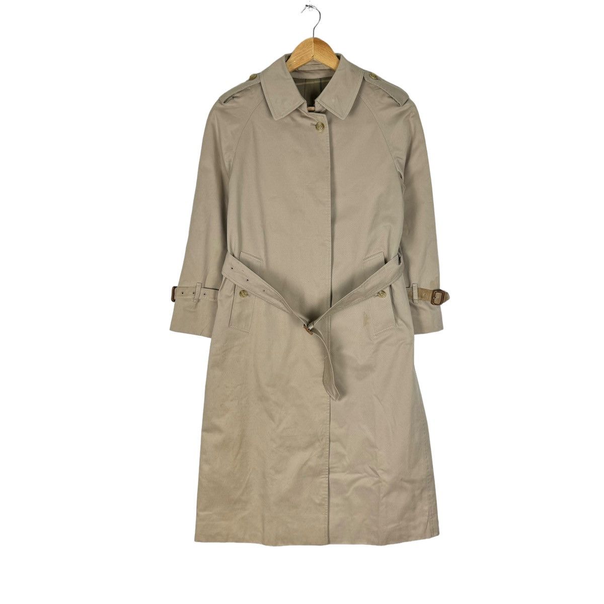 Burberry ⚡️BURBERRYS ENGLAND NOVA CHECKED TRENCH COAT JACKET Size S / US 4 / IT 40 - 2 Thumbnail