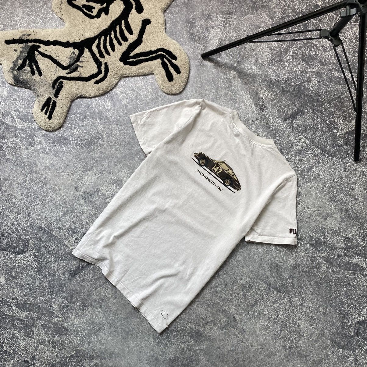 Puma Men’s Puma Porsche Big Logo Racing Streetwear design tee Size US M / EU 48-50 / 2 - 1 Thumbnail