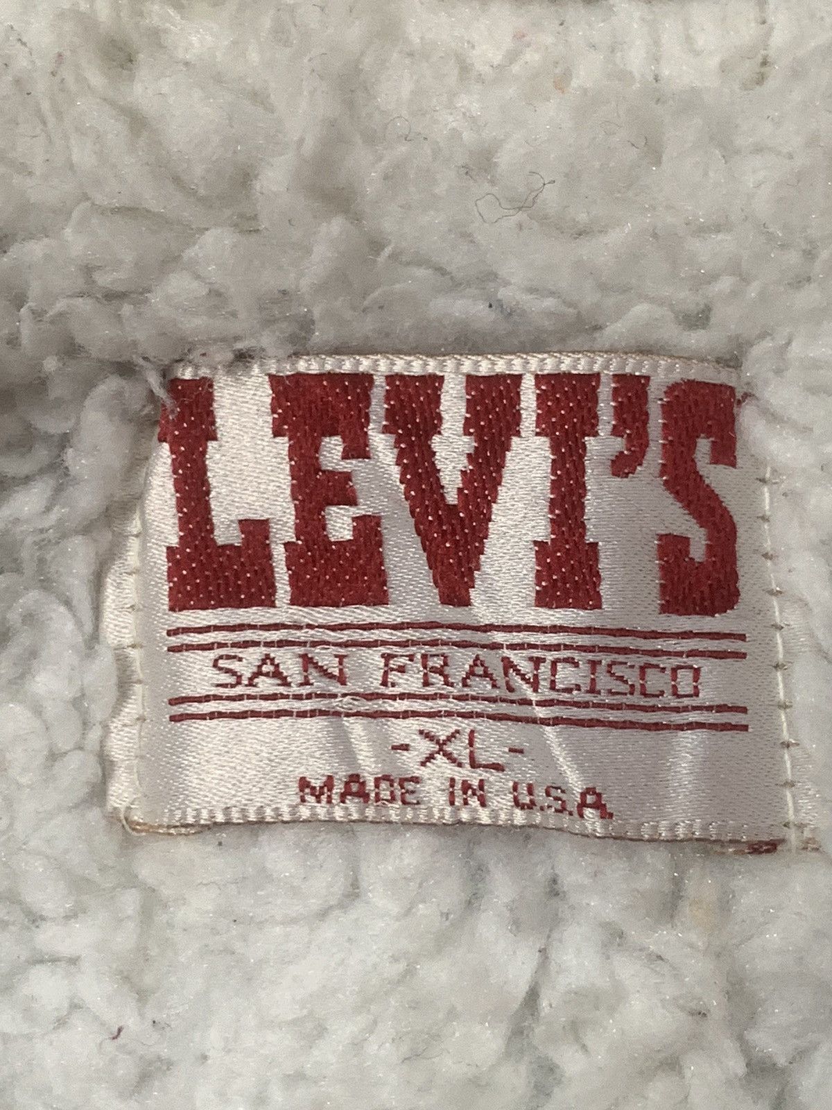 Levi's Vintage Clothing Rare Design Vintage Levi’s Sherpa Truckers Jacket Size US XL / EU 56 / 4 - 4 Thumbnail