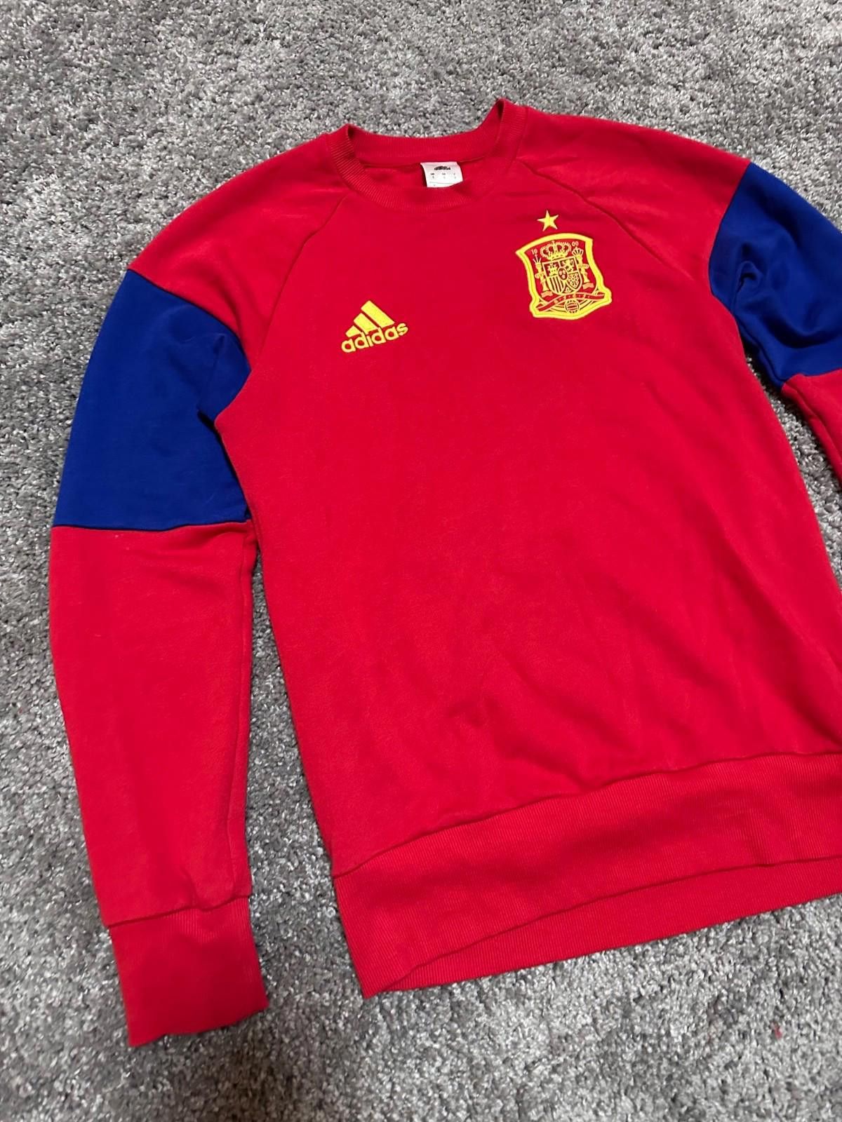 Adidas SPAIN 2015/16 TRAINING FOOTBALL SOCCER JACKET Sweater ADIDAS Size US S / EU 44-46 / 1 - 2 Thumbnail