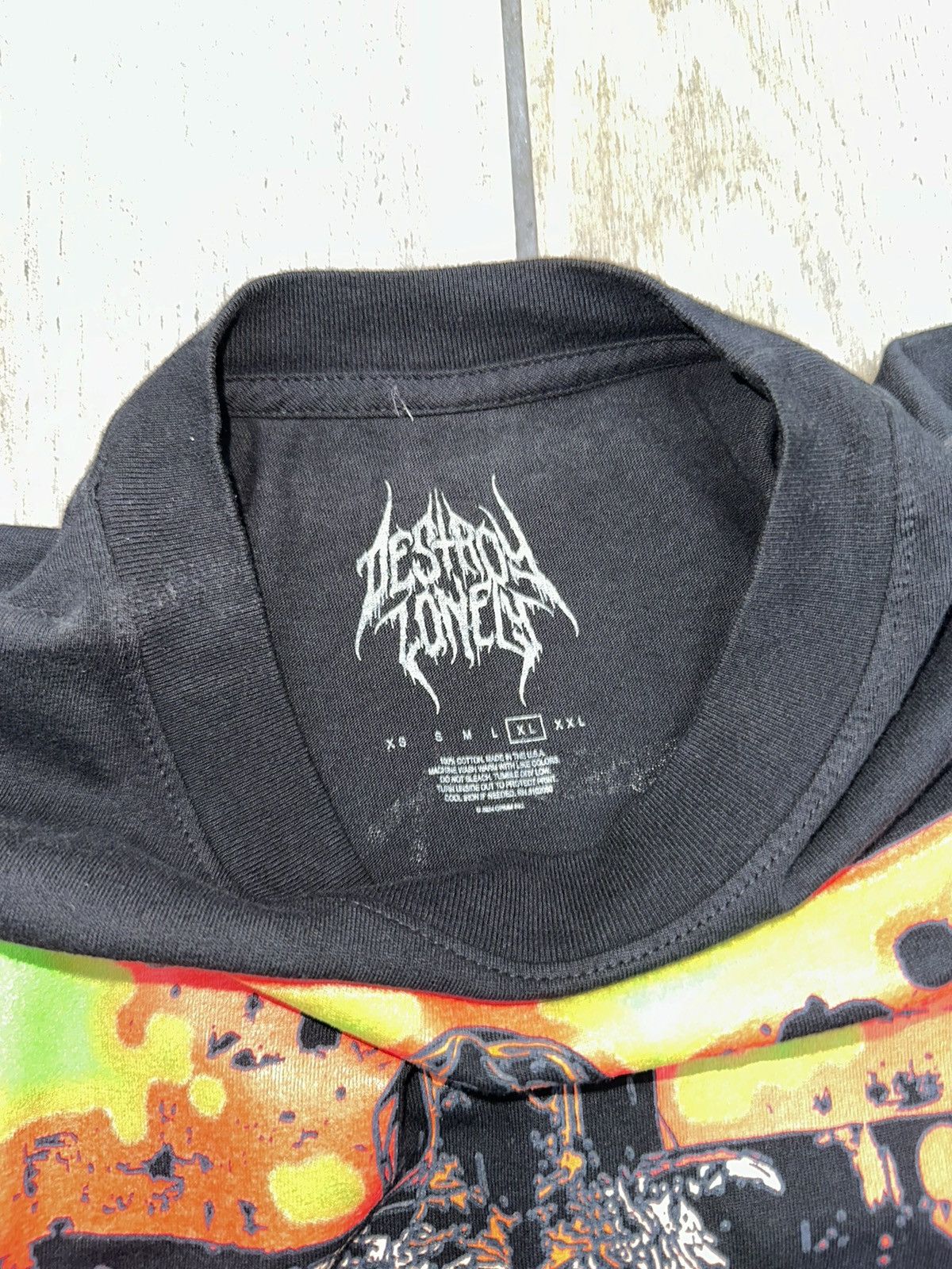 Destroy Lonely Destroy Lonely Forever Tour Black Tee Size US XL / EU 56 / 4 - 3 Thumbnail