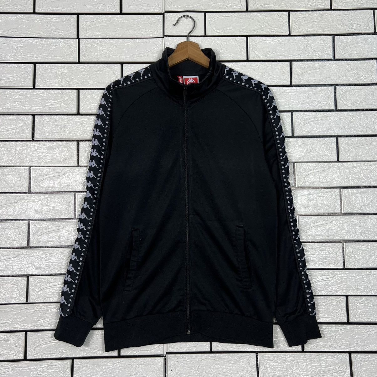 Kappa KAPPA Sidetape Logo Track Top Jacket #4103-C186 Size US M / EU 48-50 / 2 - 1 Thumbnail