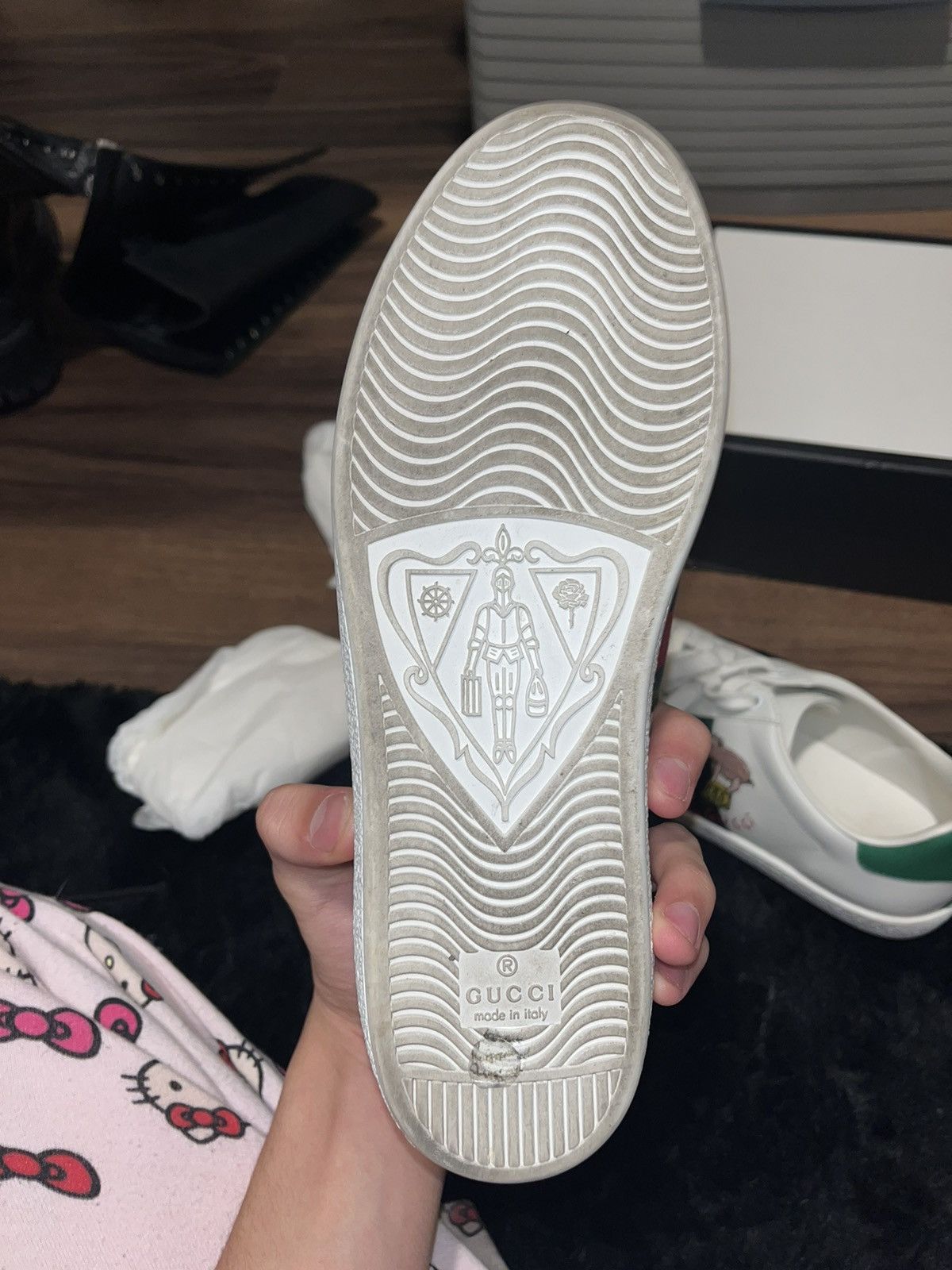 Gucci Gucci ace trainers cat and pig Size US 7 / IT 37 - 5 Thumbnail
