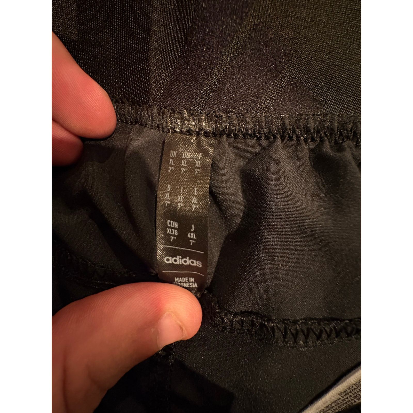 Adidas Adidas Men’s XL Athletic Performance Shorts – Black Size US 40 / EU 56 - 6 Thumbnail