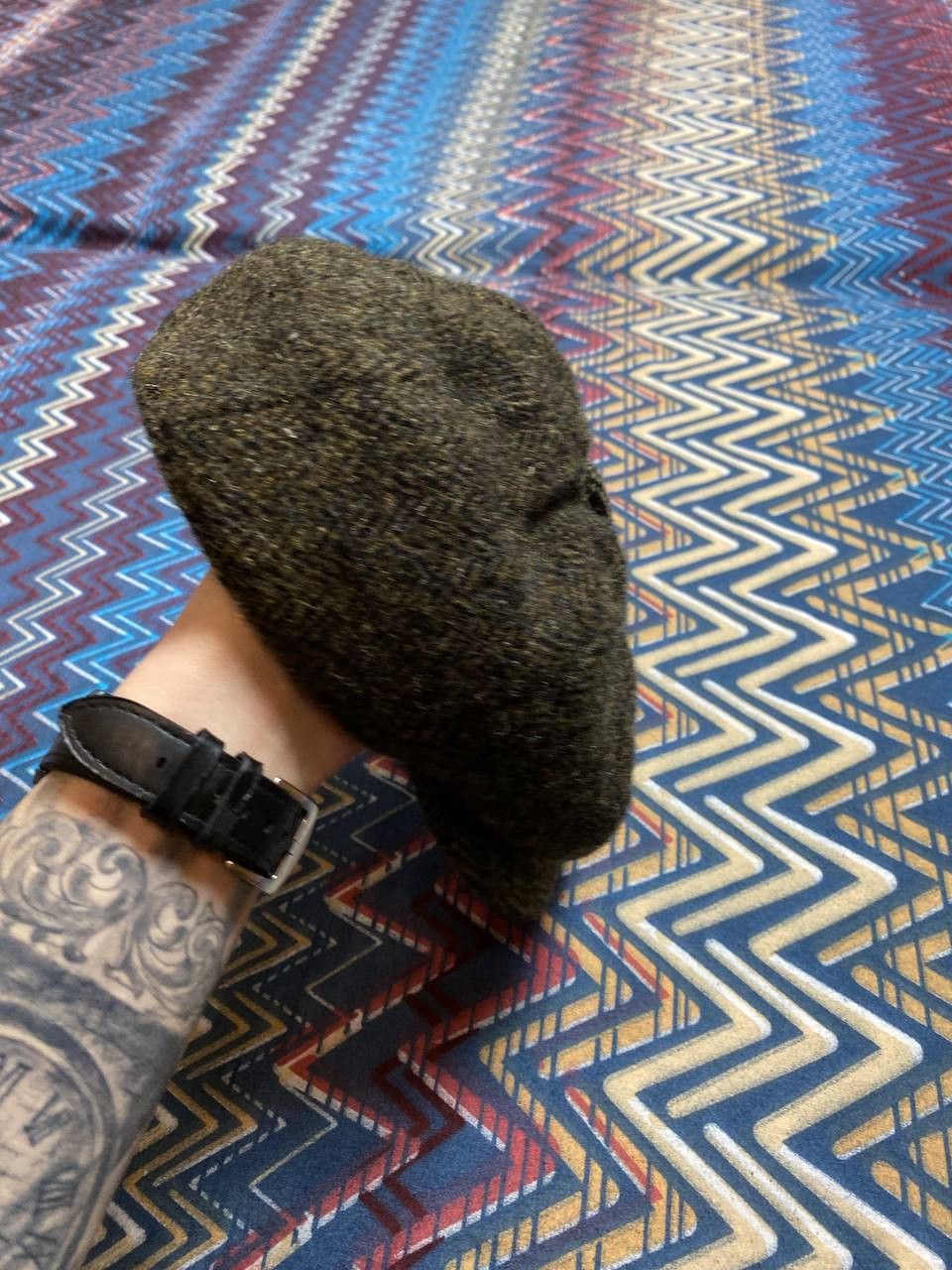 Harris Tweed Hats Vintage Harris Tweed Y2K Streetwear Size ONE SIZE - 7 Thumbnail