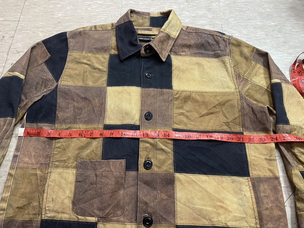 Andersson Bell × Designer Andersson Bell leather patchwork print shirt Size US S / EU 44-46 / 1 - 12 Thumbnail
