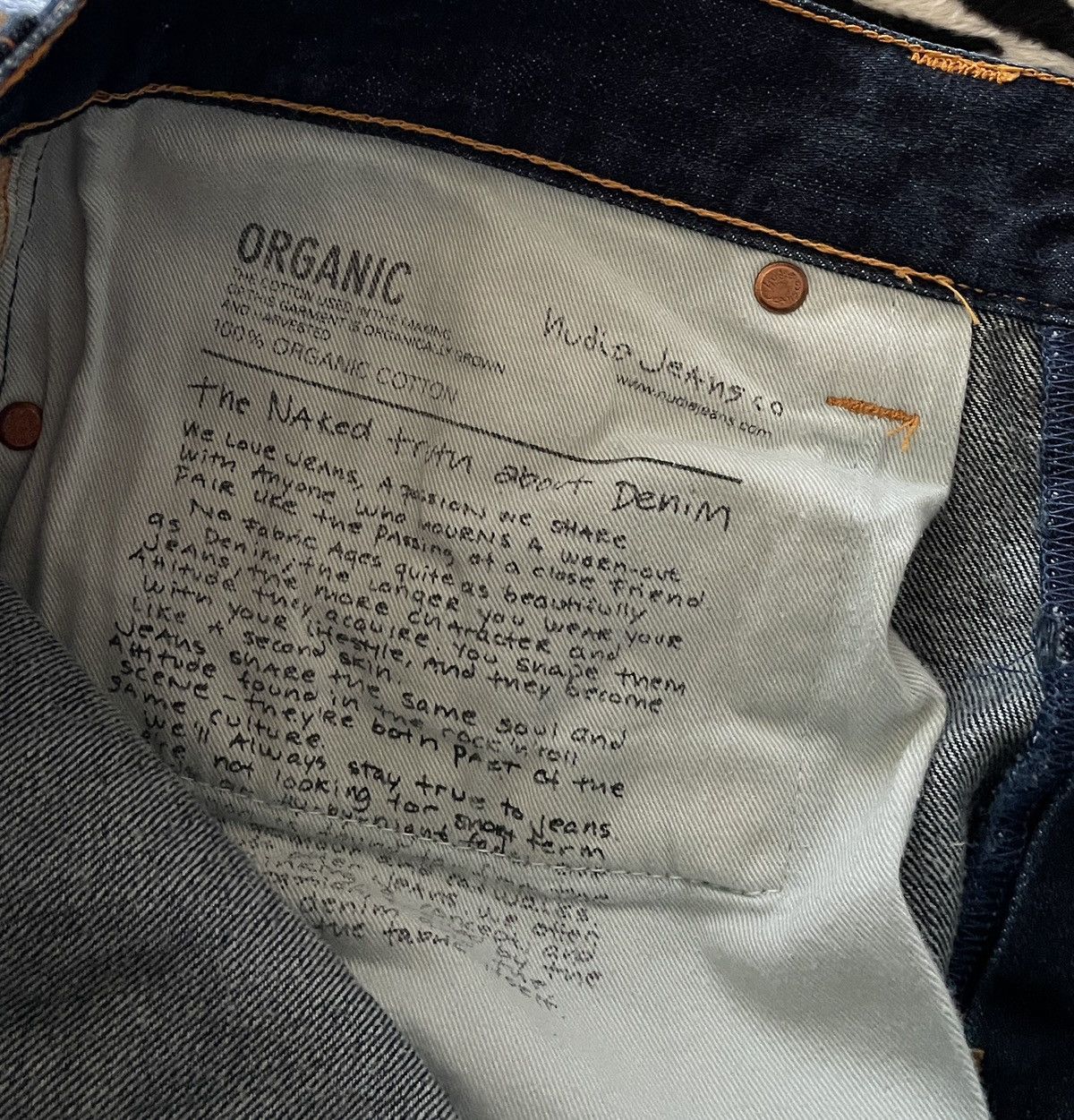 Nudie Jeans Nudie Jeans Grim Tim Dry Ring Men’s Pants Trousers 34x32 Size US 34 / EU 50 - 16 Thumbnail