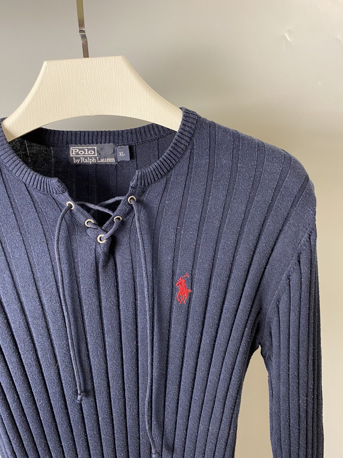 Polo Ralph Lauren × Ralph Lauren × Vintage Vintage Polo Ralph Lauren Knitted Men’s Sweat Size XL Size XL / US 12-14 / IT 48-50 - 6 Thumbnail