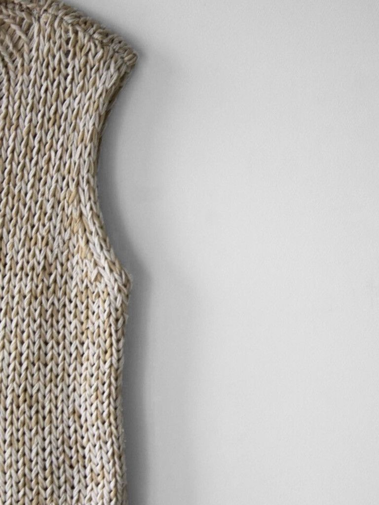 Sportmax ITALIAN LABEL early 2000s KNITTED YARN ZIPPED VEST GILET Size L / US 10 / IT 46 - 5 Thumbnail