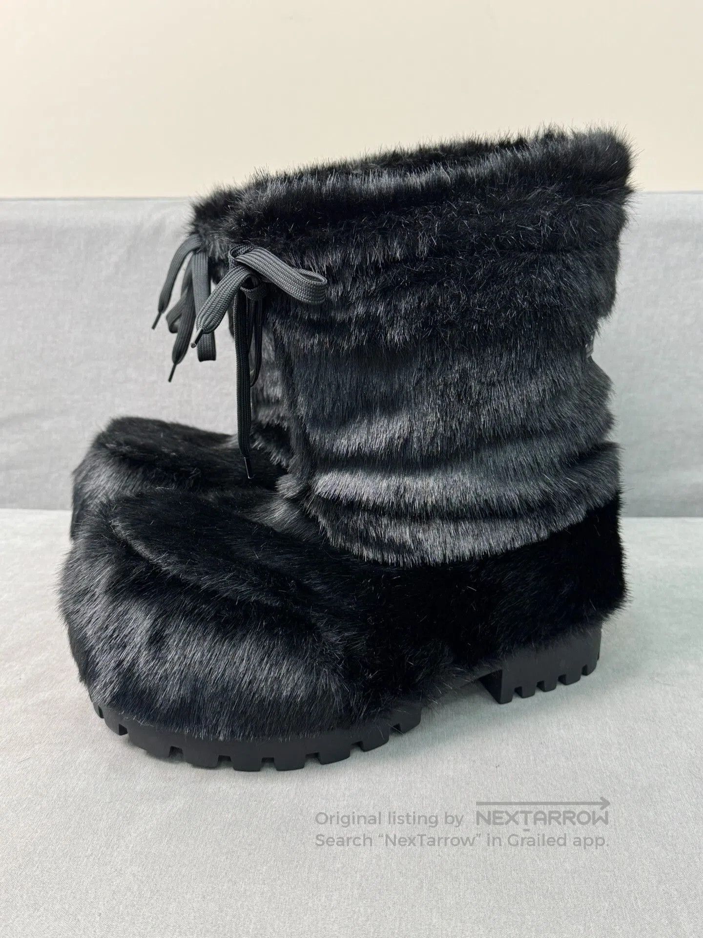 Balenciaga Balenciaga Alaska Horsehair Snow Boots. Size US 7 / EU 40 - 1 Thumbnail