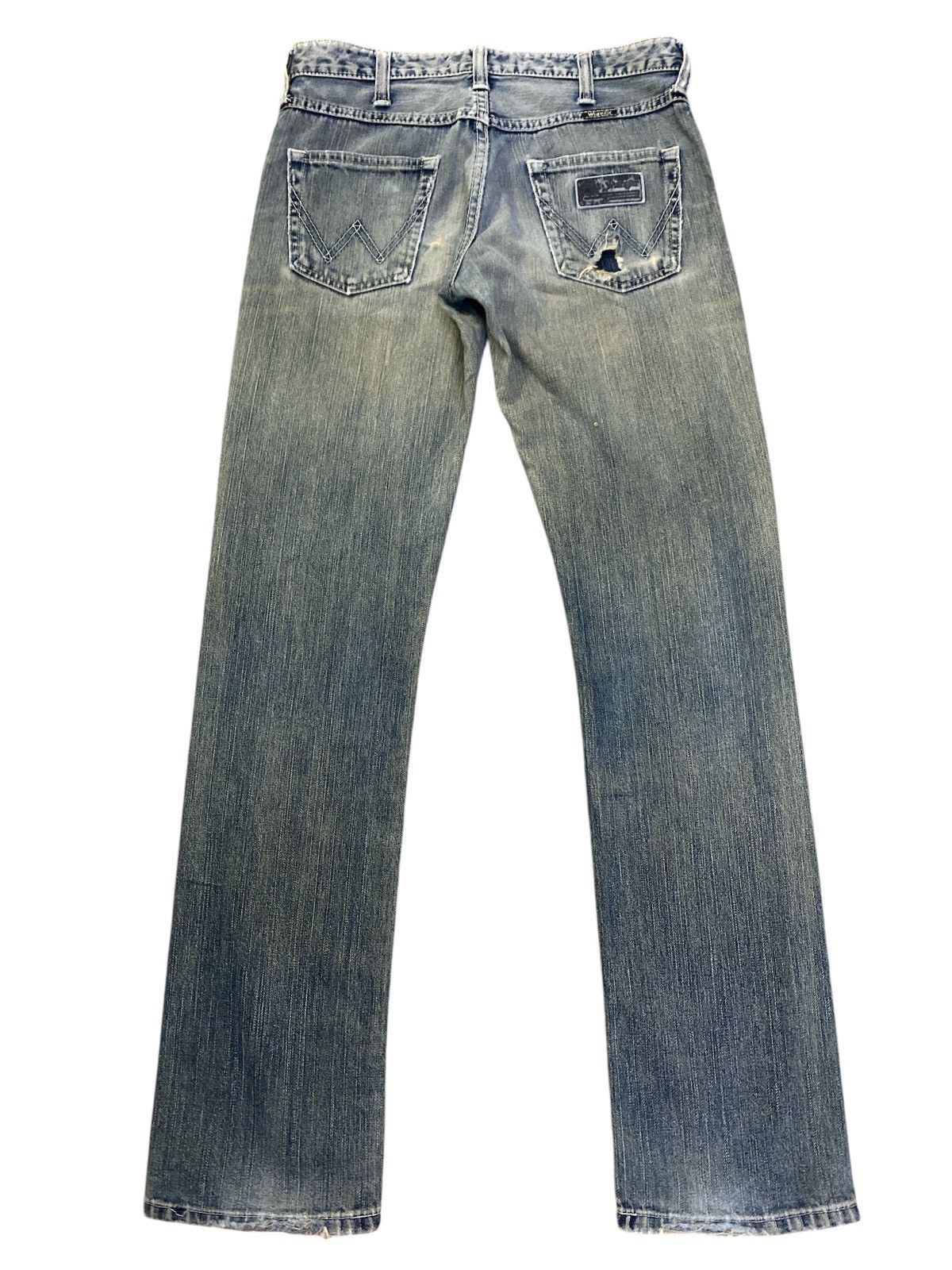 Vintage × Wrangler Vintage Wrangler Faded Distressed Jeans Size US 30 / EU 46 - 12 Thumbnail
