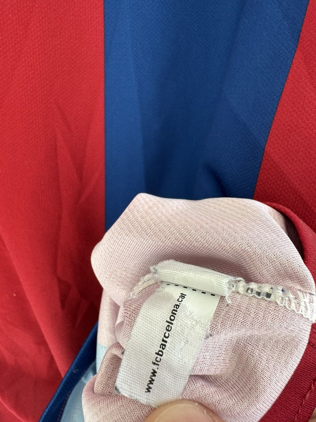 Nike Barcelona 2019-2020 Home El Clasico Stadiun Jersey Shirt Size US XXL / EU 58 / 5 - 14 Thumbnail