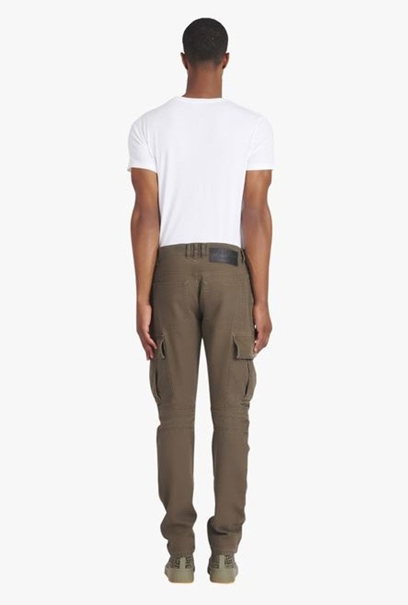 Balmain o1y0426 Cargo Pant in Dark Brown Size US 28 / EU 44 - 6 Thumbnail