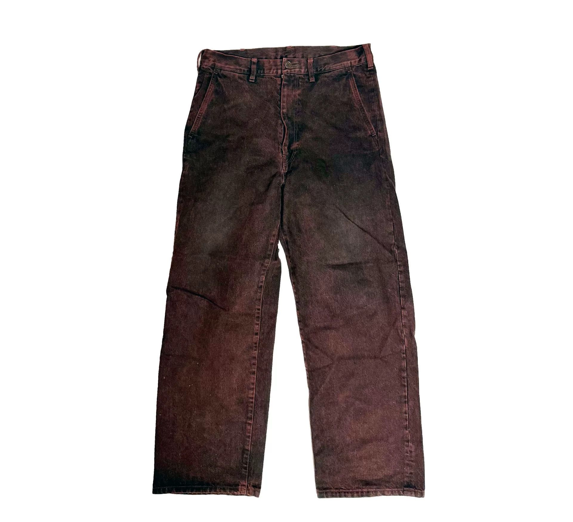Yohji Yamamoto 2012AW Red Jeans