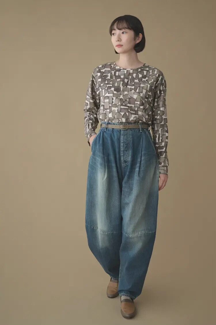 mina perhonen Akira Minagawa Denim Pants 2025-26 Size 34" / US 12 / IT 48 - 1 Thumbnail