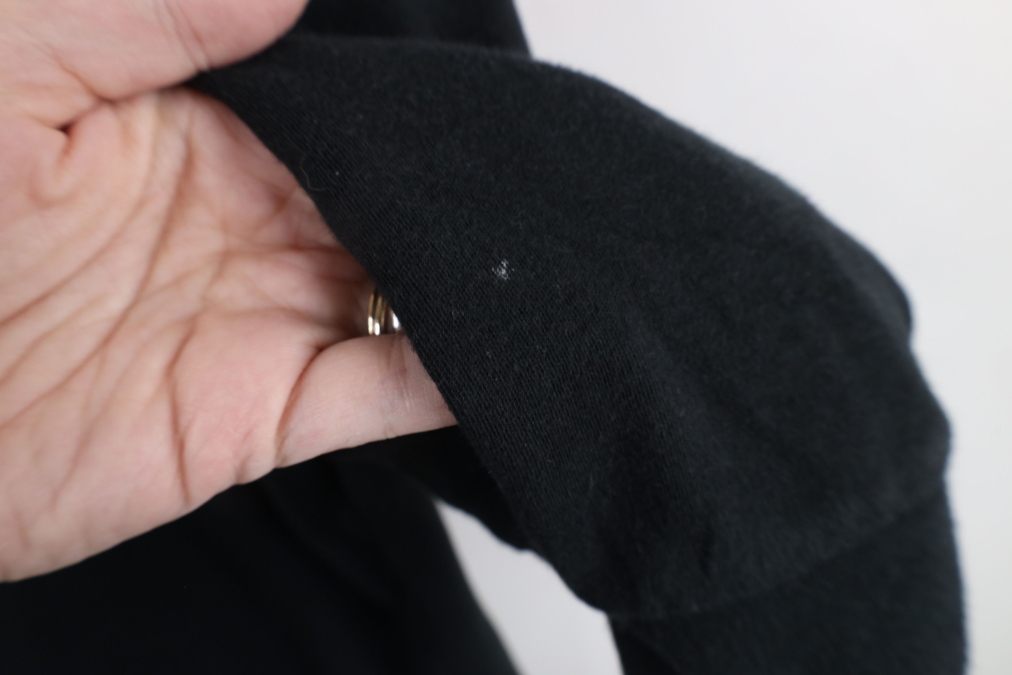 L.L. Bean × Vintage Vintage 90s LL Bean Mock Neck Long Sleeve T-Shirt Black Size XL / US 12-14 / IT 48-50 - 4 Thumbnail