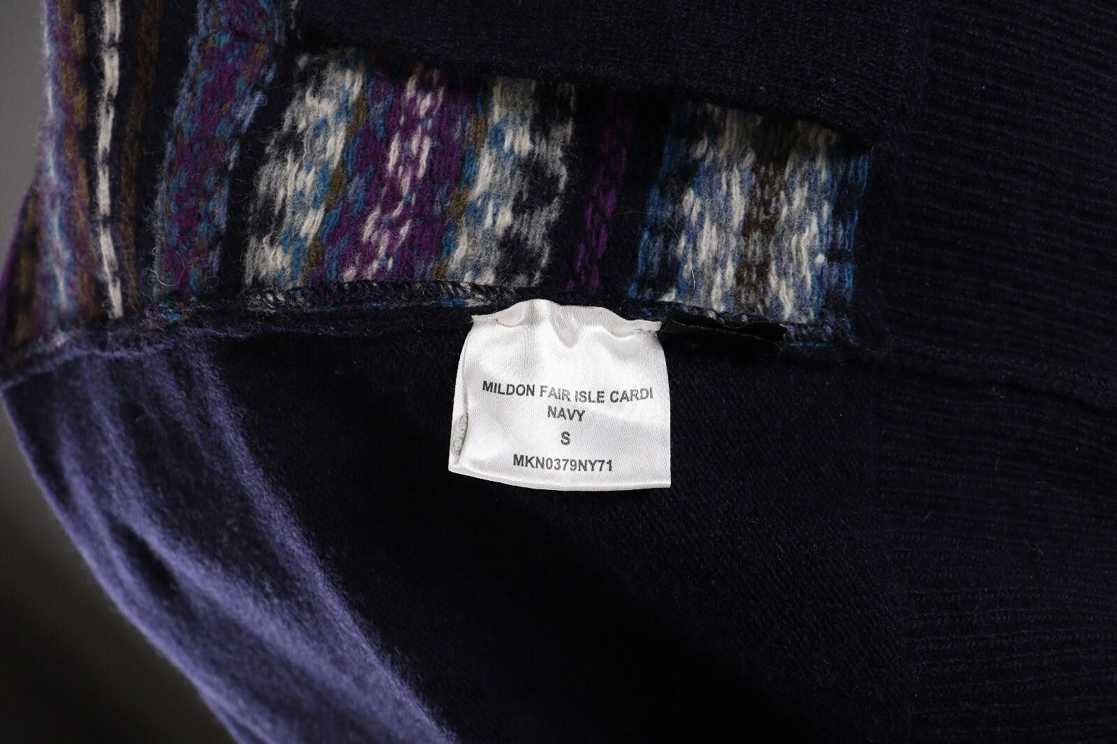 Barbour Barbour Beacon Brand Milton Fair Isle Cardi Sweater Size S Size S / US 4 / IT 40 - 10 Thumbnail